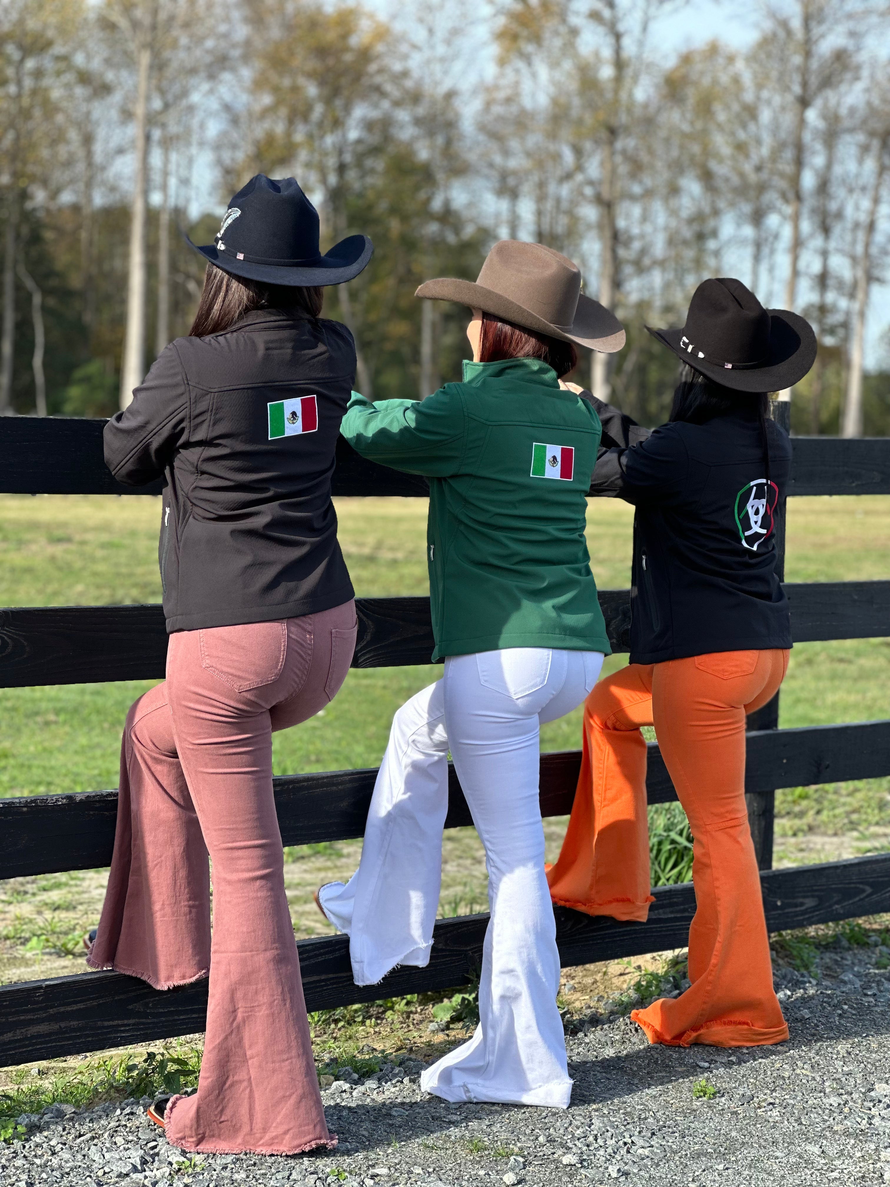 ARIAT JACKETS  FOR WOMEN BLACK TEAM MEXICO