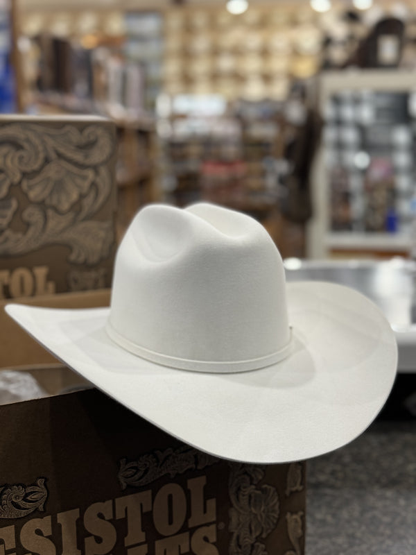 20x Resistol White Gold Cowboy Hat