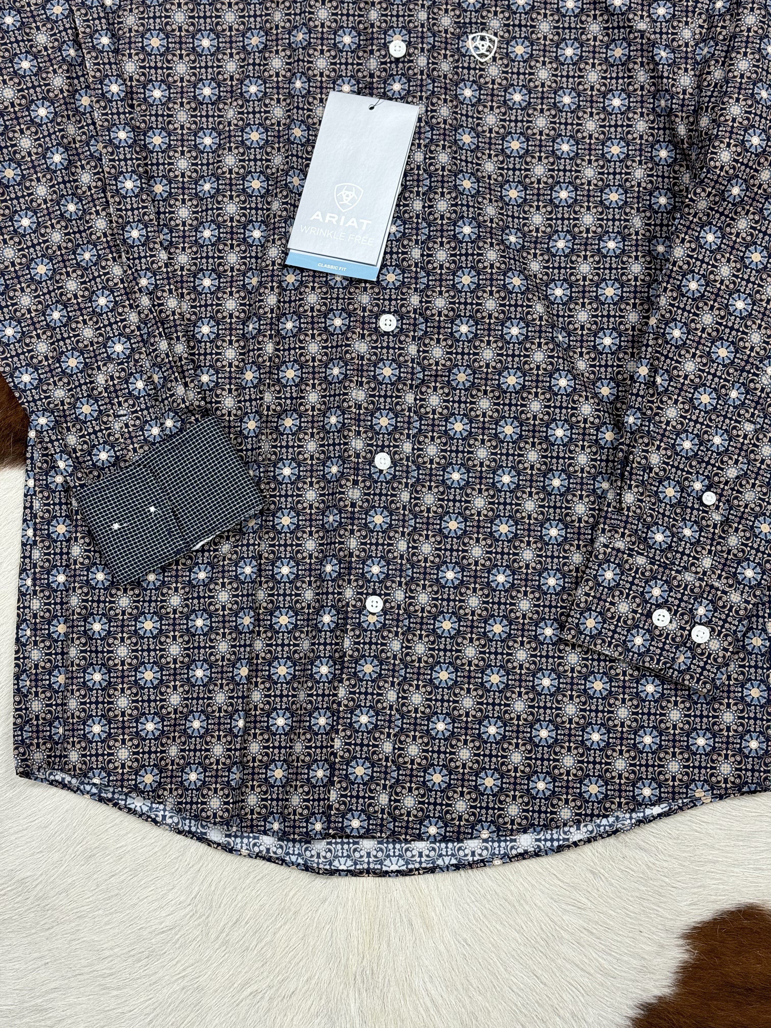 Ariat Shirt Classic Karsyn Darkest Indigo