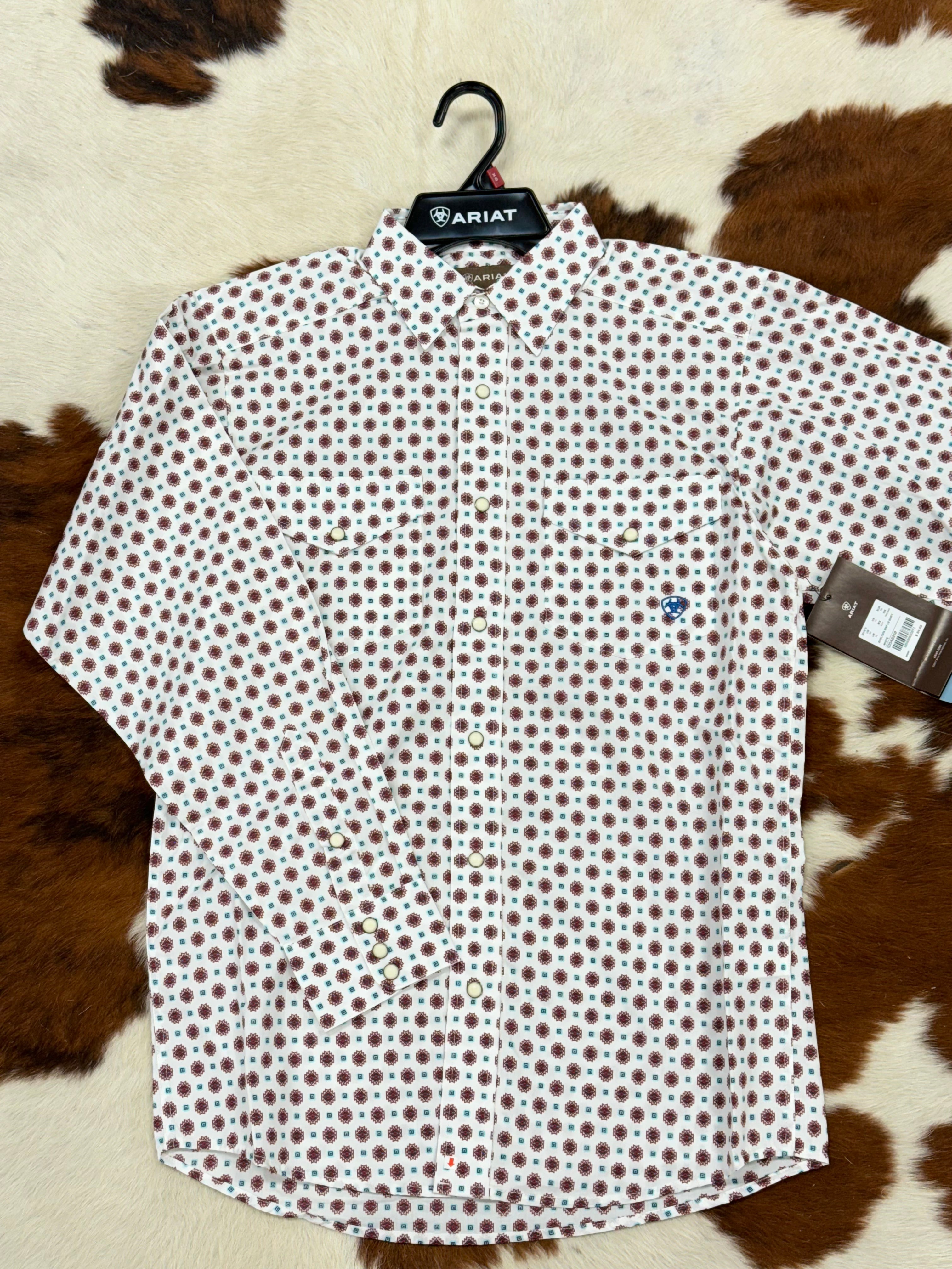 Ariat Shirt Classic White Sheldon