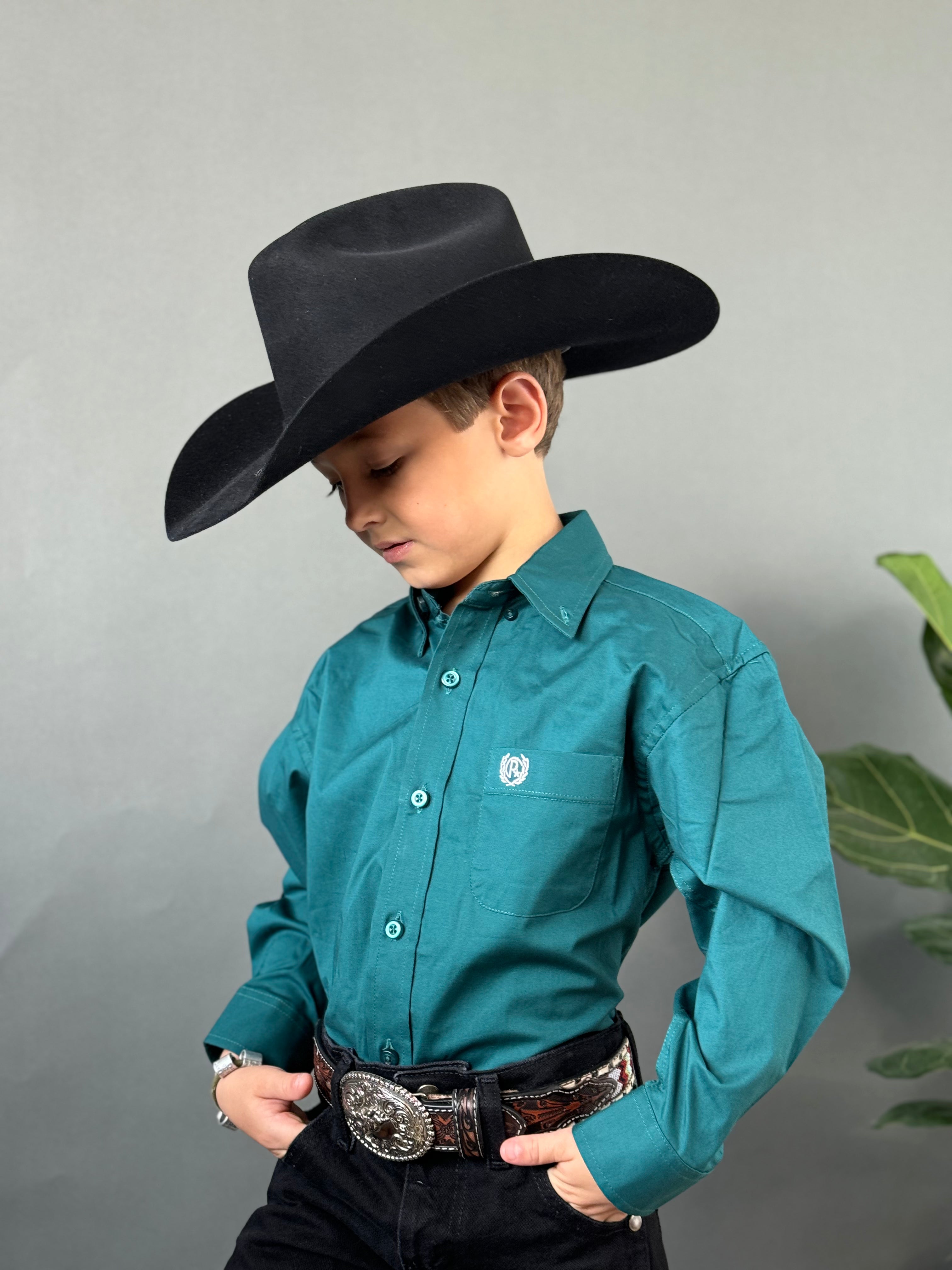 CINCH CLASSIC SHIRT GREEN ESMERALDA