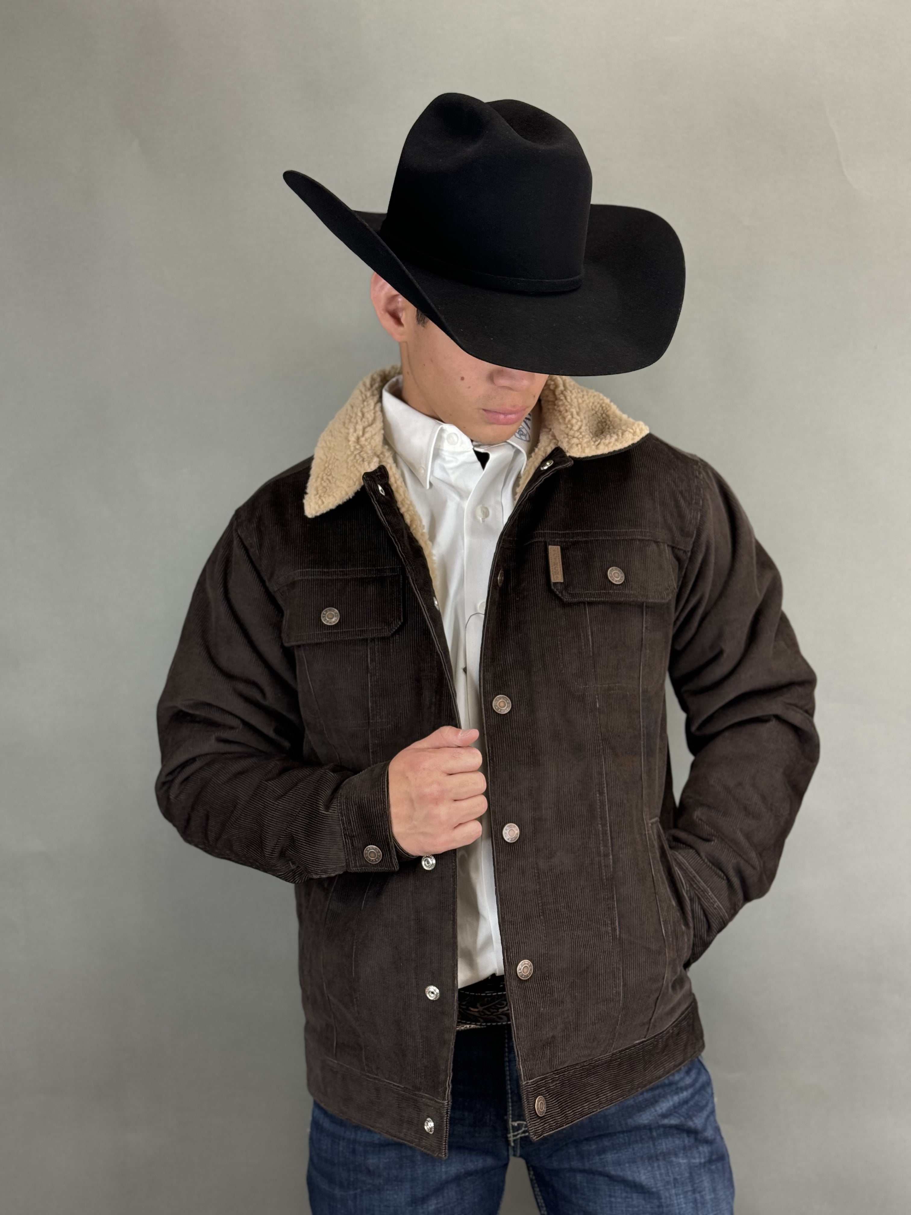 CINCH MENS Brown Jean Jacket