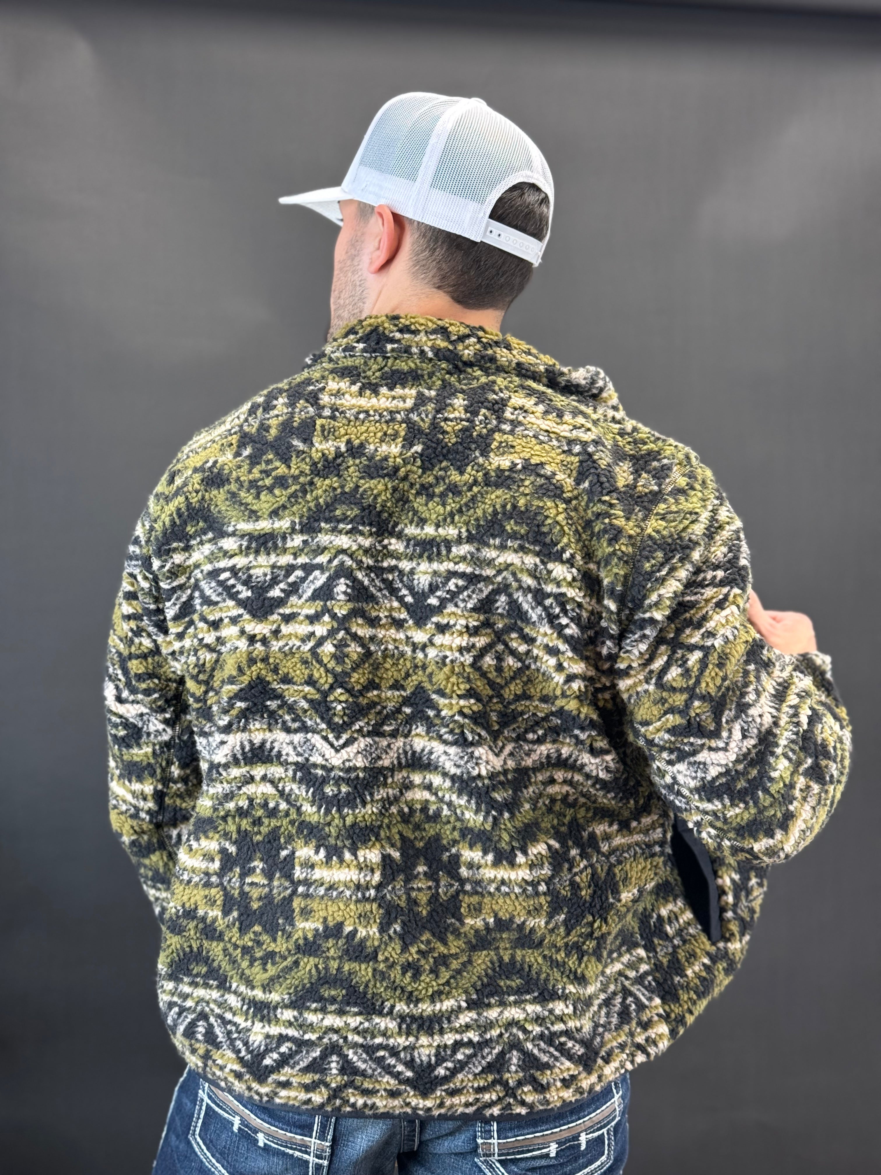 ARIAT OLIVE LEAF MAMMOTH SWEATER