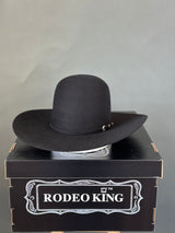 Rodeo King 7X Black Open crown