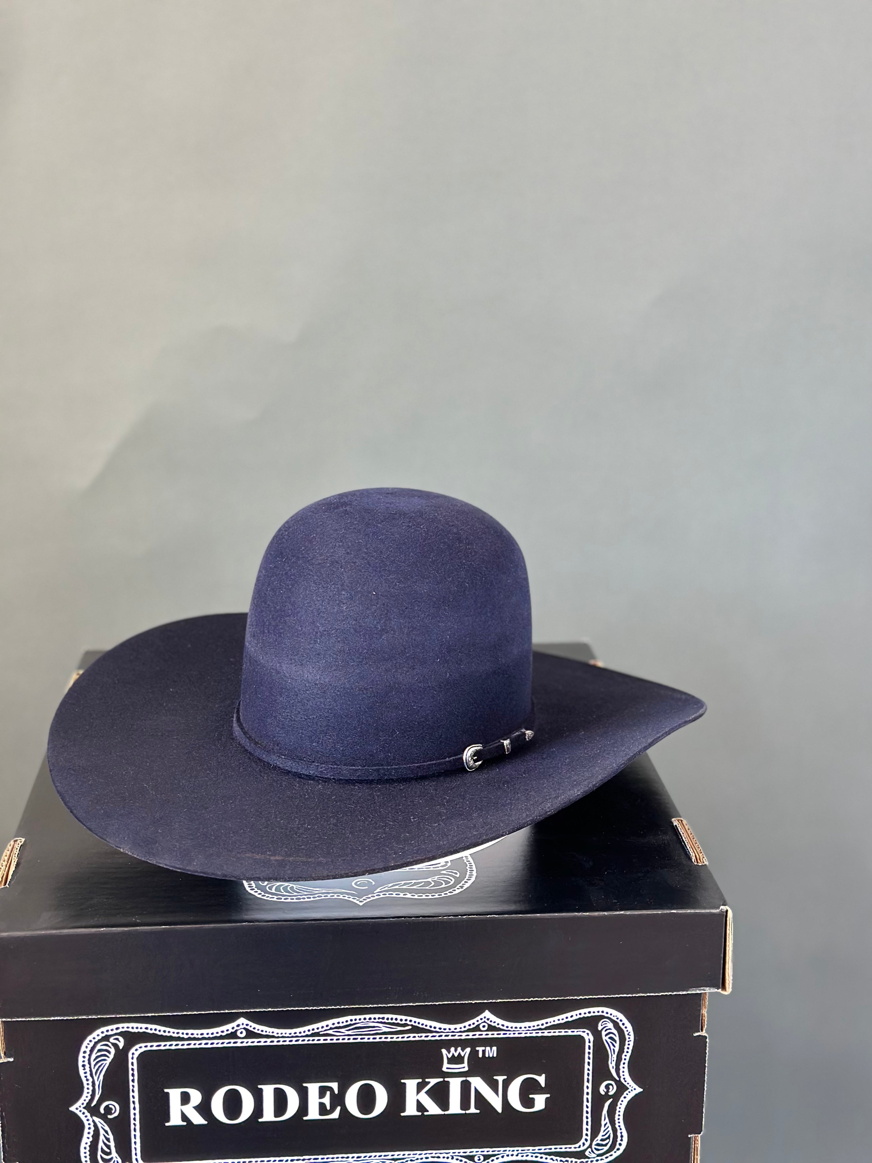 Rodeo King 7X Navy Open crown