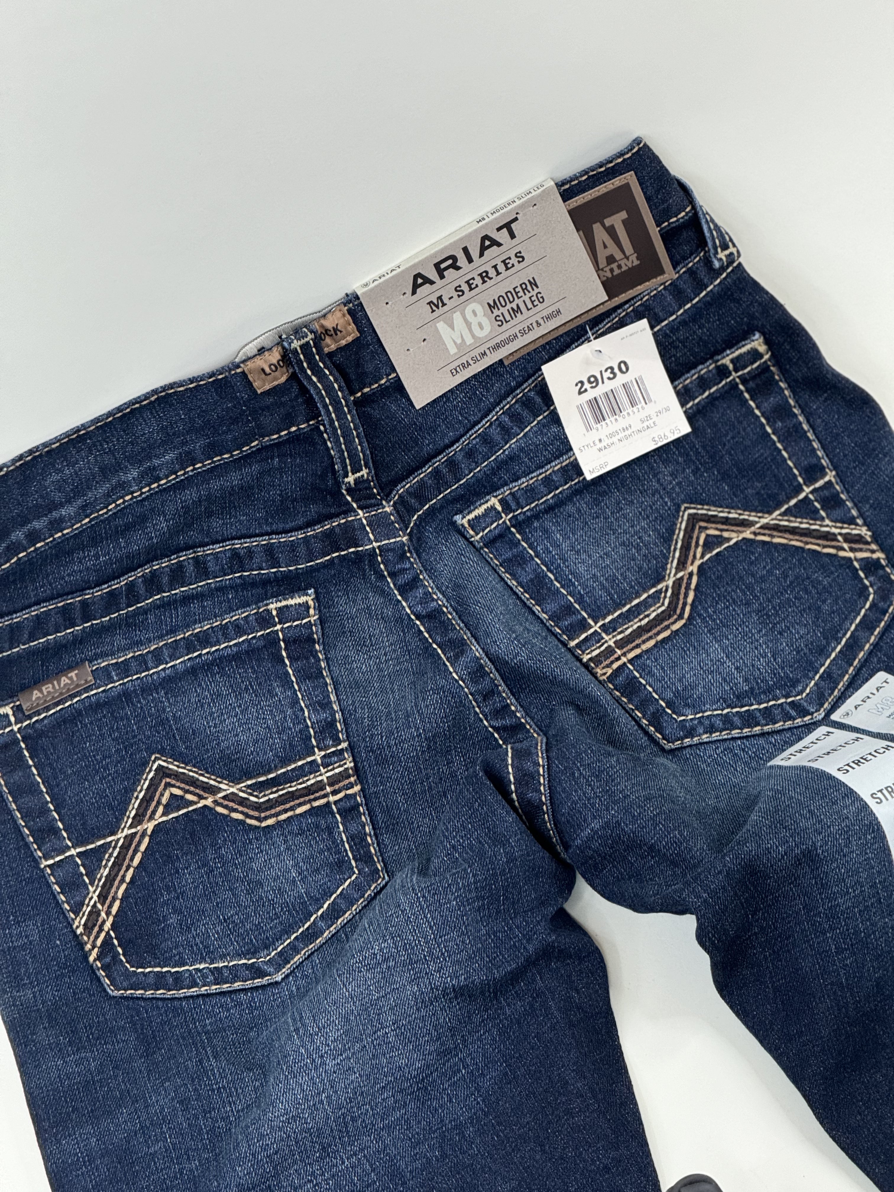 M8 NIGHTINGALE Modern Gunner Slim Leg Jeans