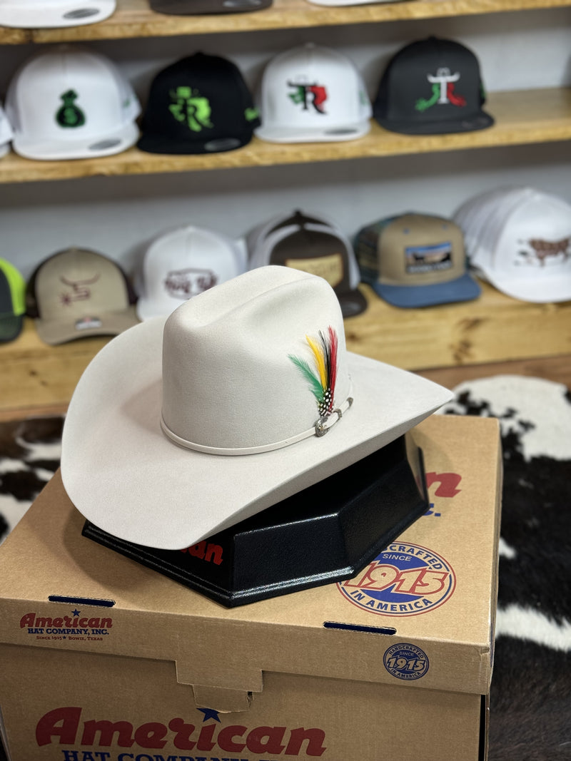 500x American Hat Silver Belly