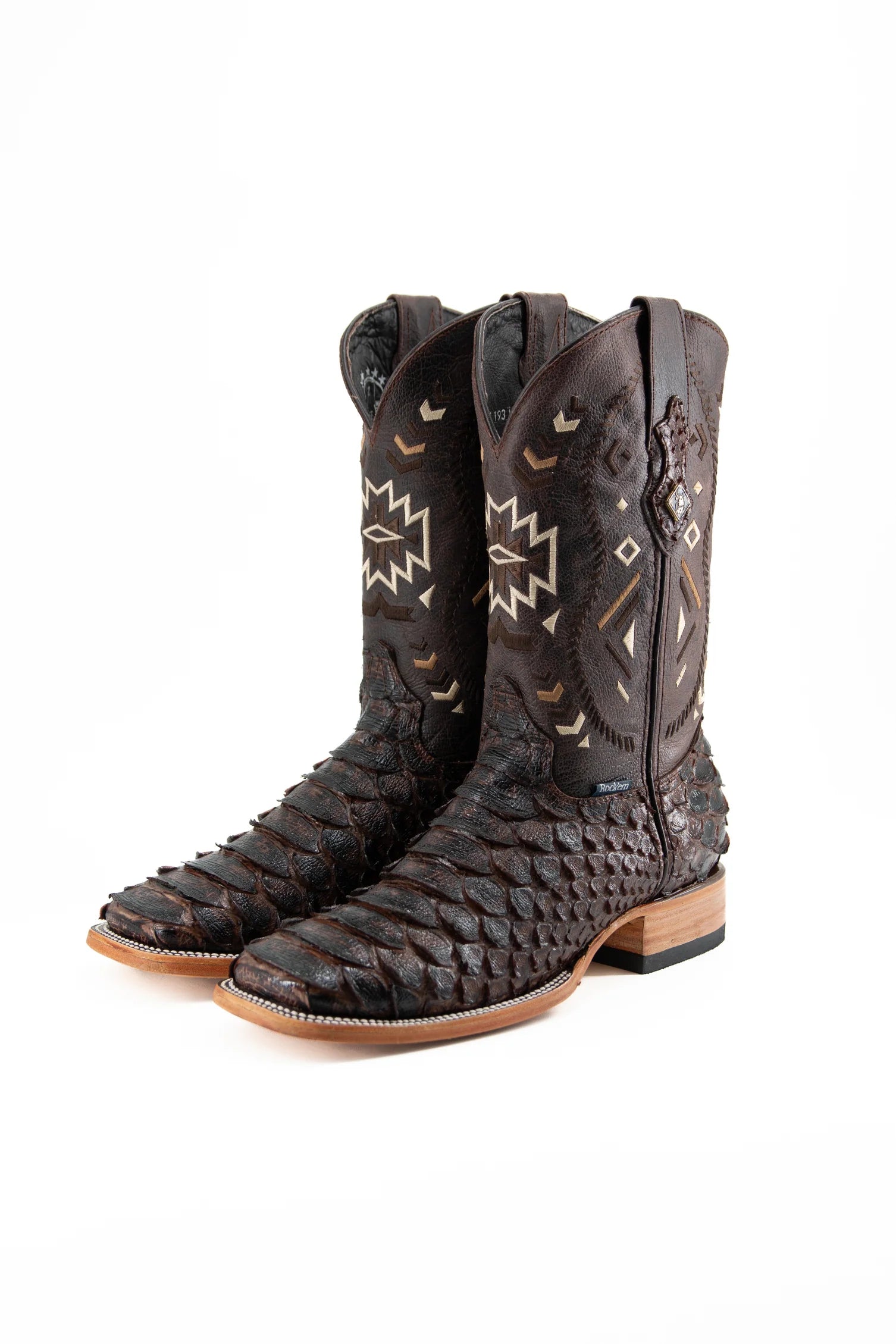 MENS PYTHON MEGA CLON CAFE BRILLOSO BOOT