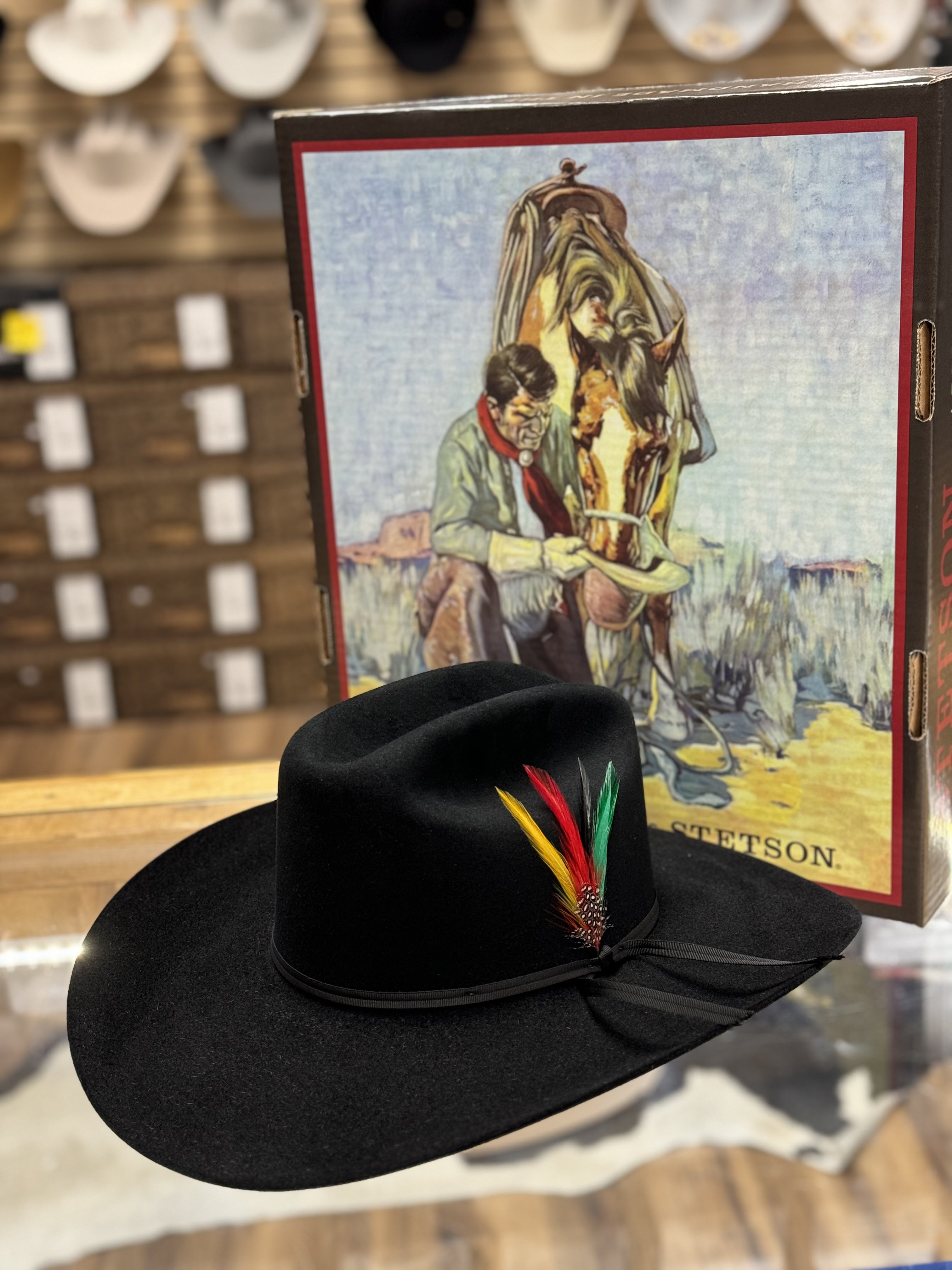 STETSON SPARTAN 6X BLACK