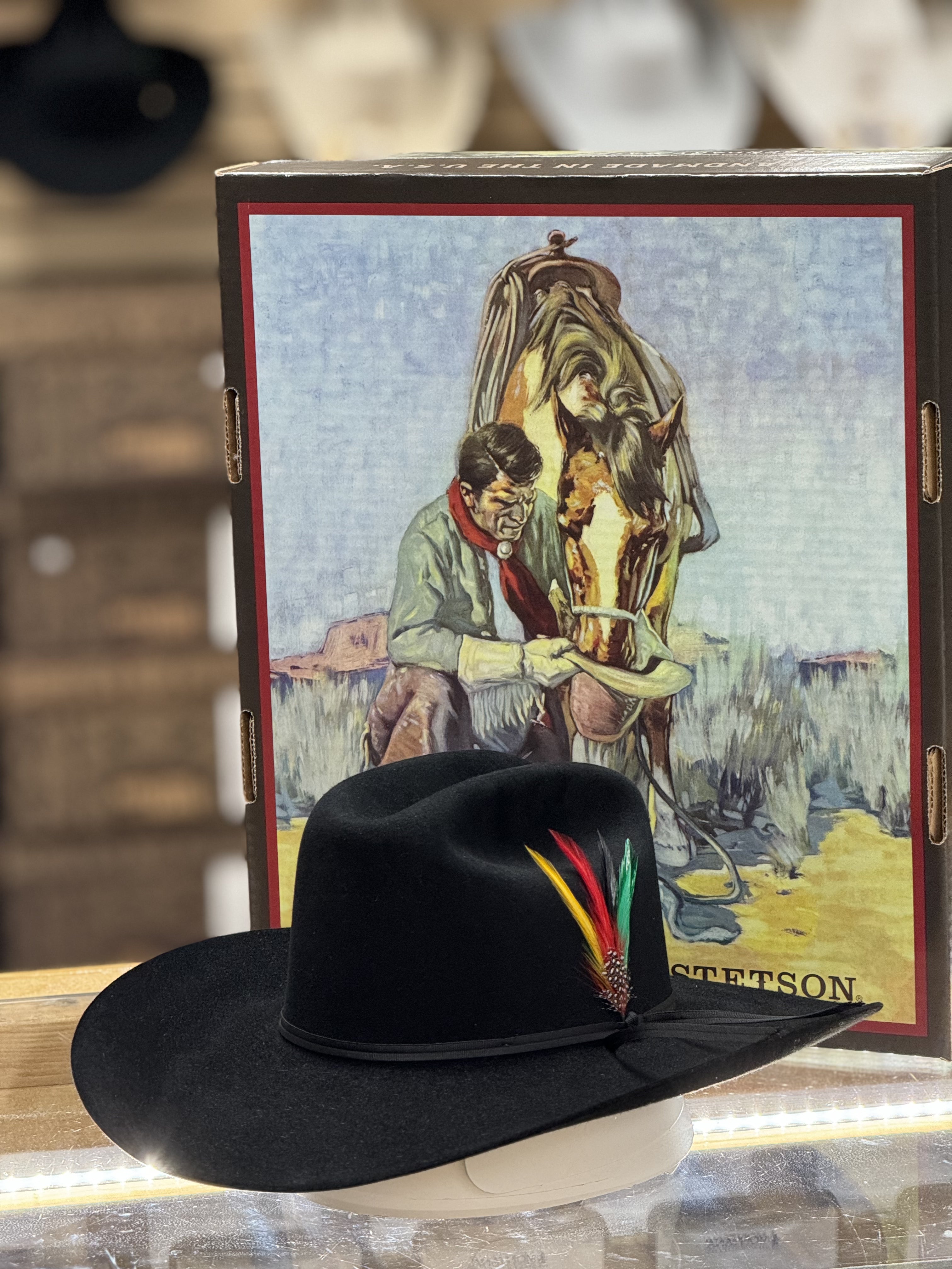 STETSON GUADALUPANA 6X NEGRO