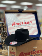 7X American Hat Company Felt Black