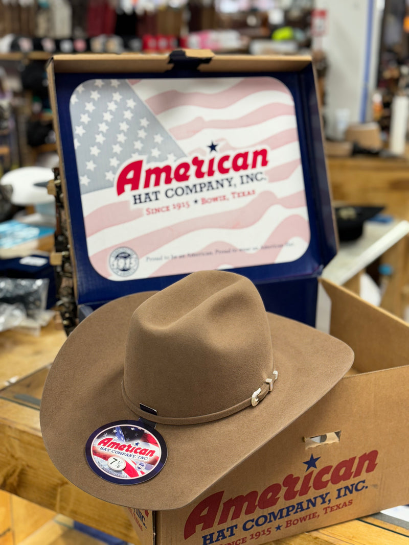 7X American Hat Company Felt Tuscan