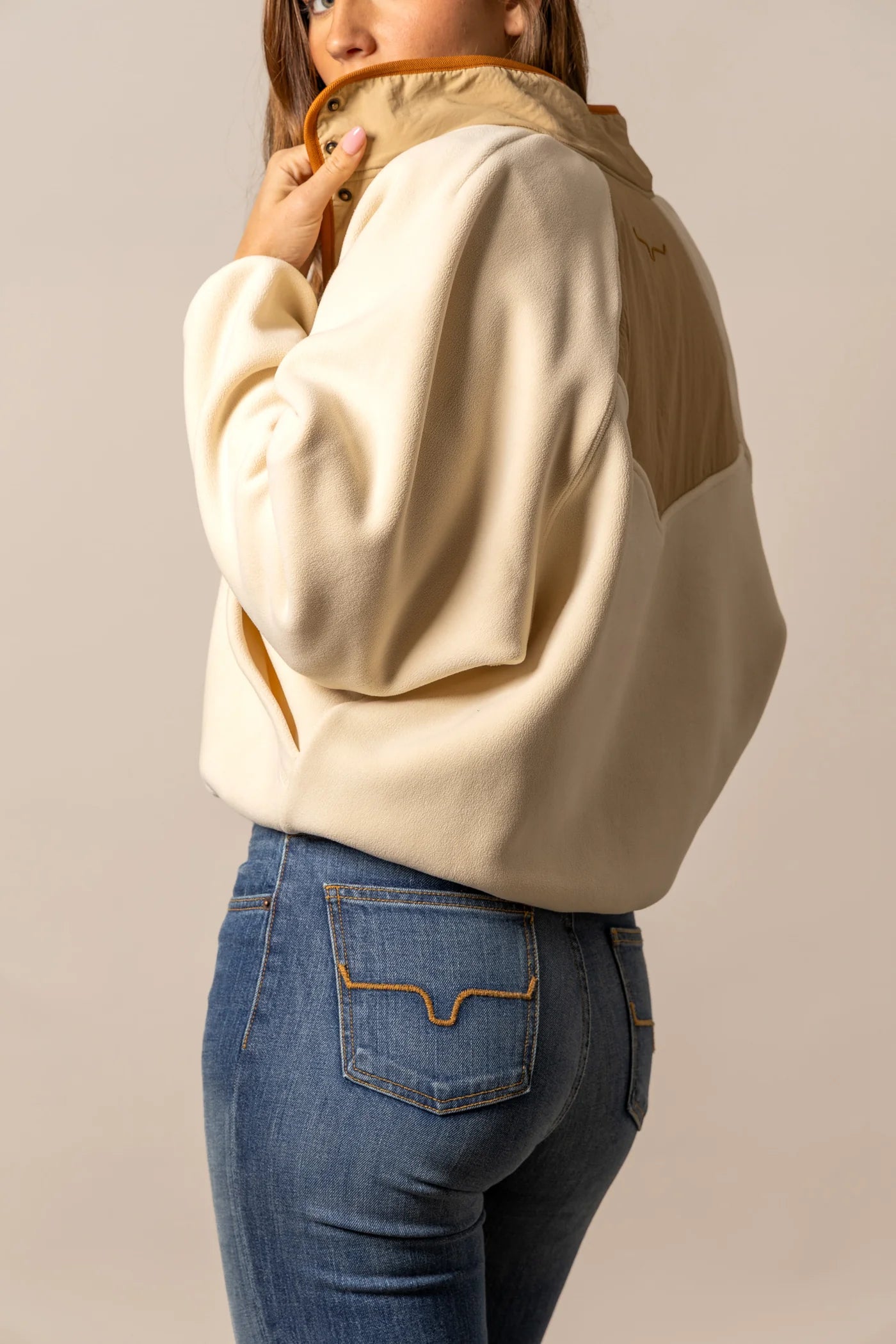 KIMES RANCH WOMENS JOSIE NATURAL JACKET BEIGE