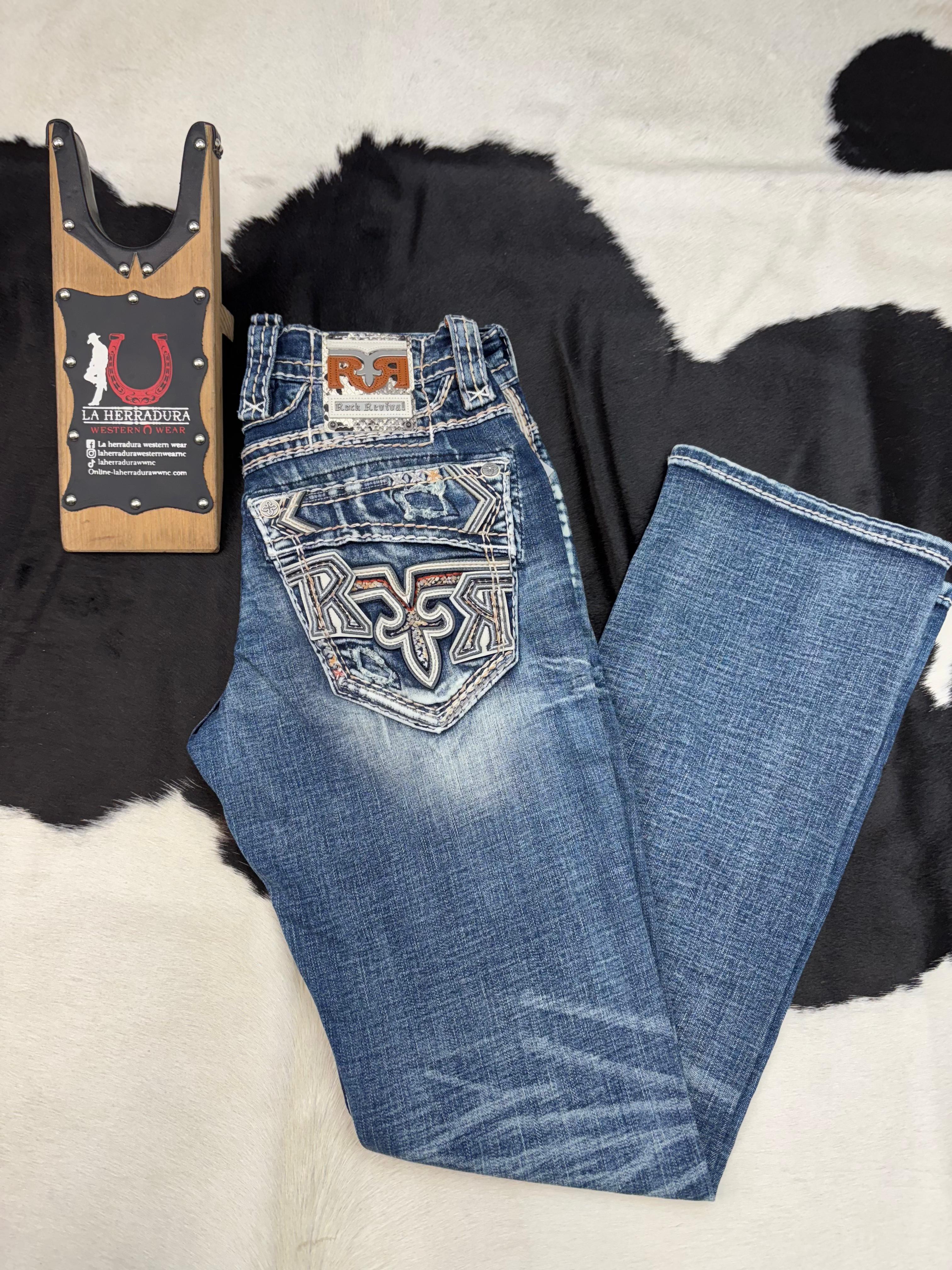 ROCK REVIVAL KYRIE BOOT CUT JEAN