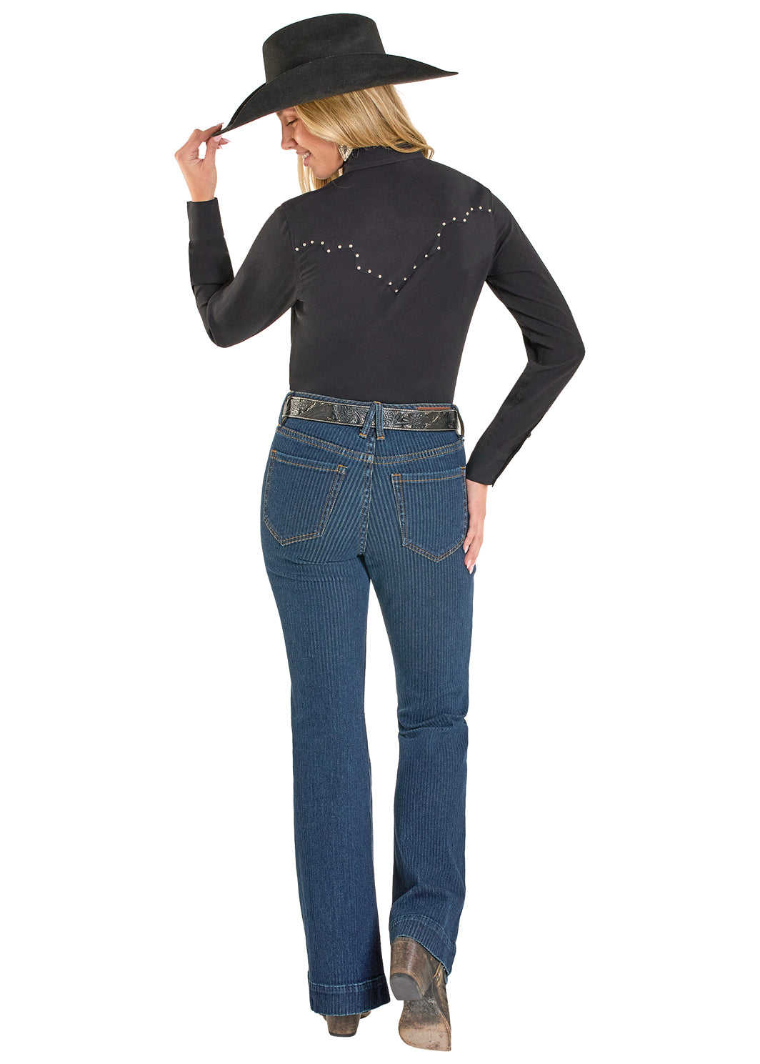 PANHANDLE WOMEN SHIRT BLACK LWN2S07922