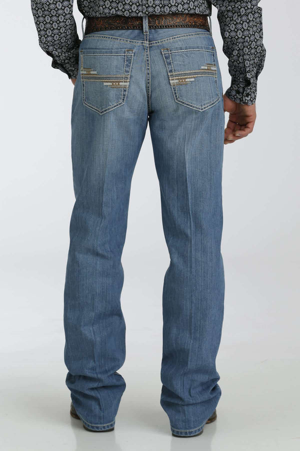 Cinch Jean Jesse Label Tiro medio, delgado y recto