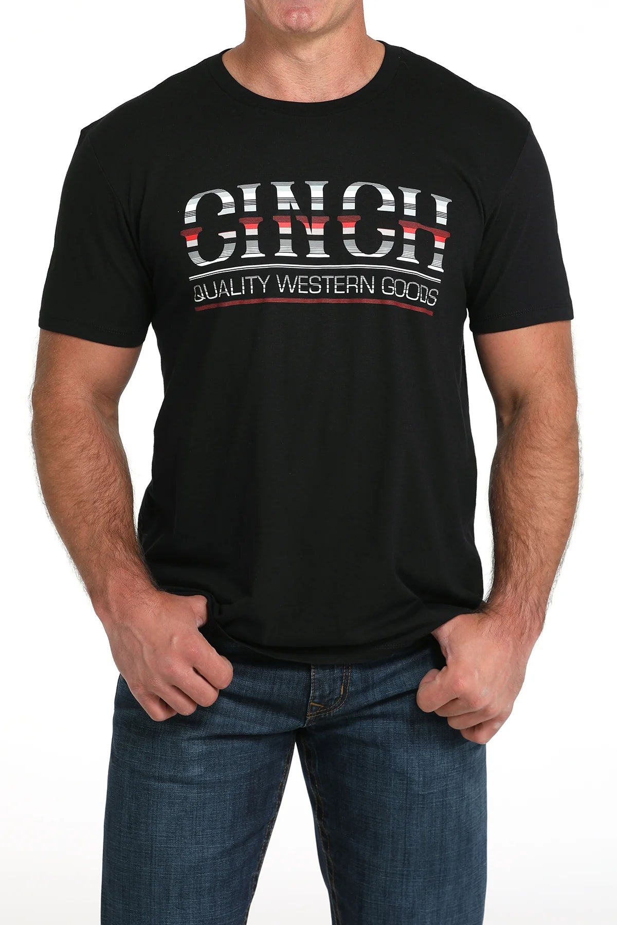 CINCH MENS LEAD DONT FOLLOW  BLACK MTT1690697 BLK