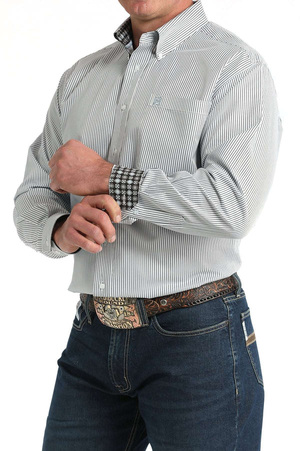 CAMISA DE HOMBRE MANGA LARGA RAYAS CINCH -MTW1106003
