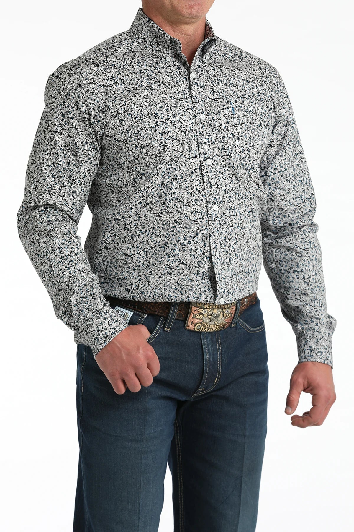 CINCH MEN LS SHIRT MODERN FIT -MTW1347144