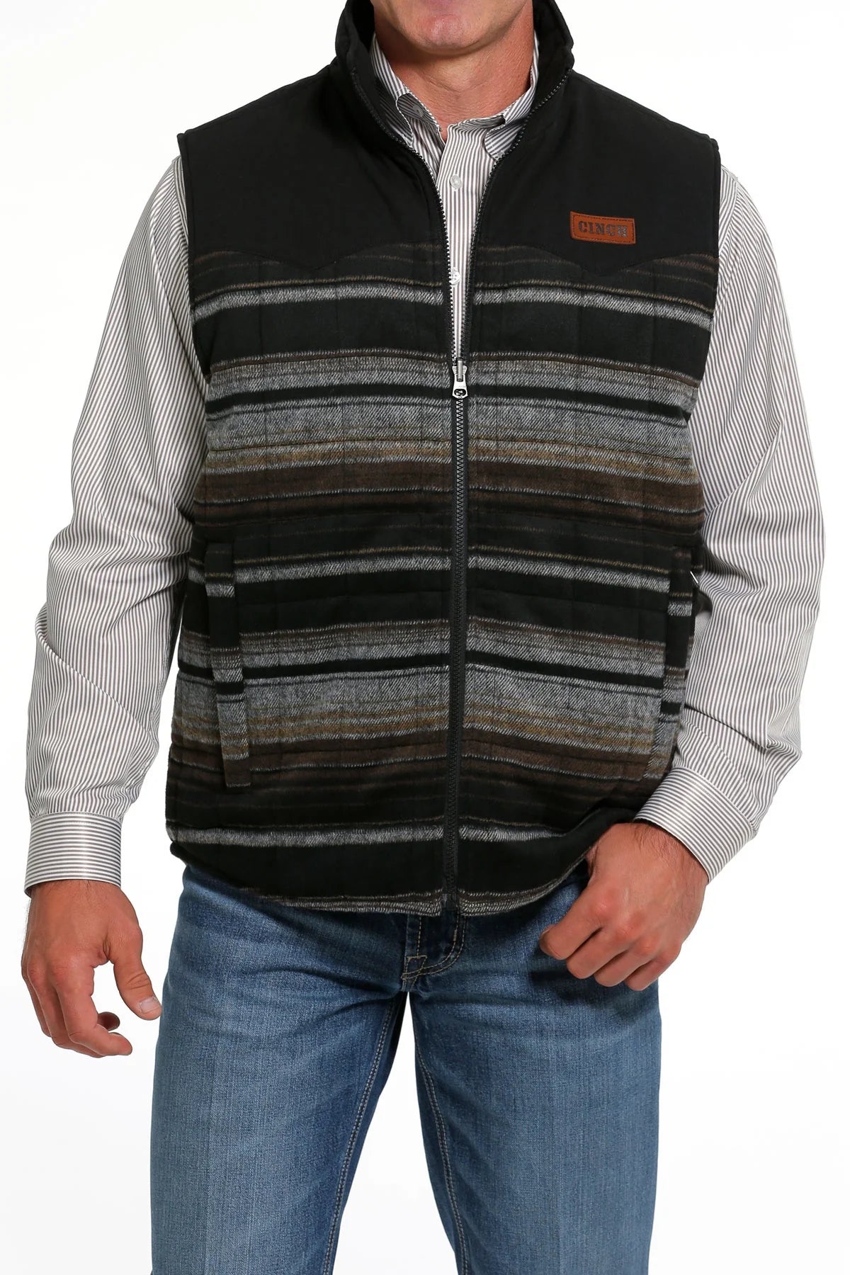 Men's Cinch Black /Brown Reversible MWV1576003