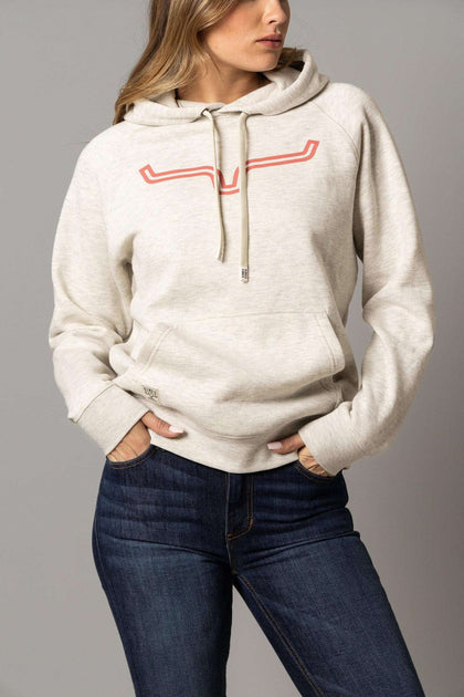 KIMES RANCH LADIES OUTLIER OATMEAL HEATHER