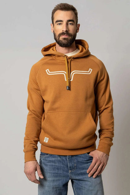SUDADERA CON CAPUCHA MARRÓN WW OUTLIER PARA HOMBRE KIMES RANCH