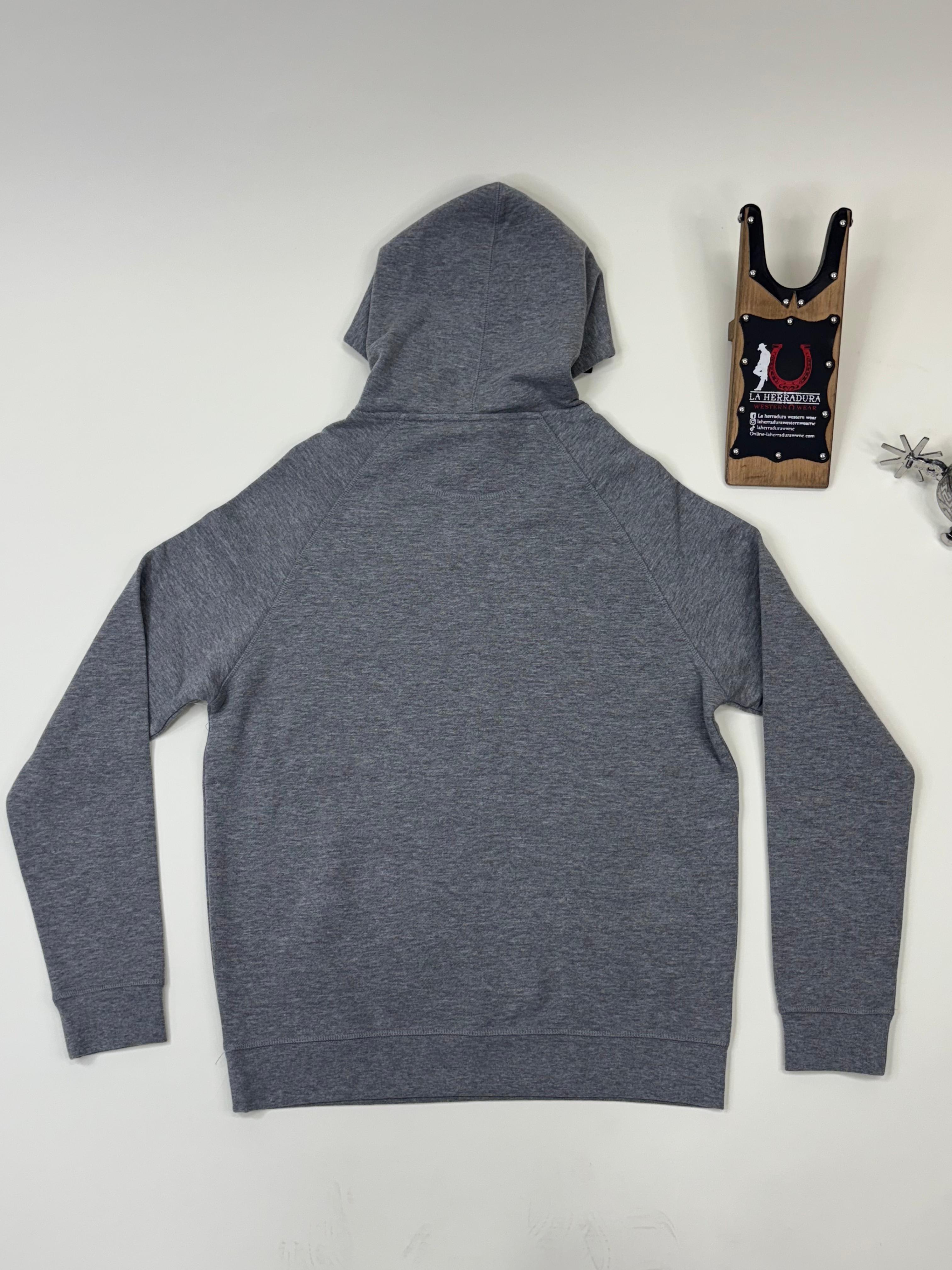 KIMES RANCH OUTLIER HOODIE GREY HEATHER