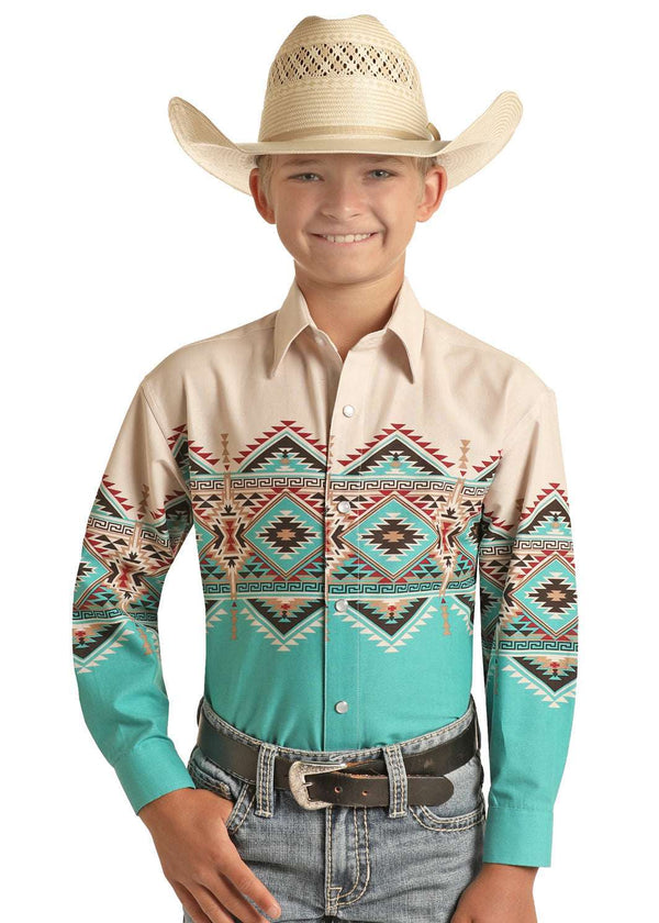 CAMISA AZTECA PANHANDLE PAISLEY PHBSOSR0MX