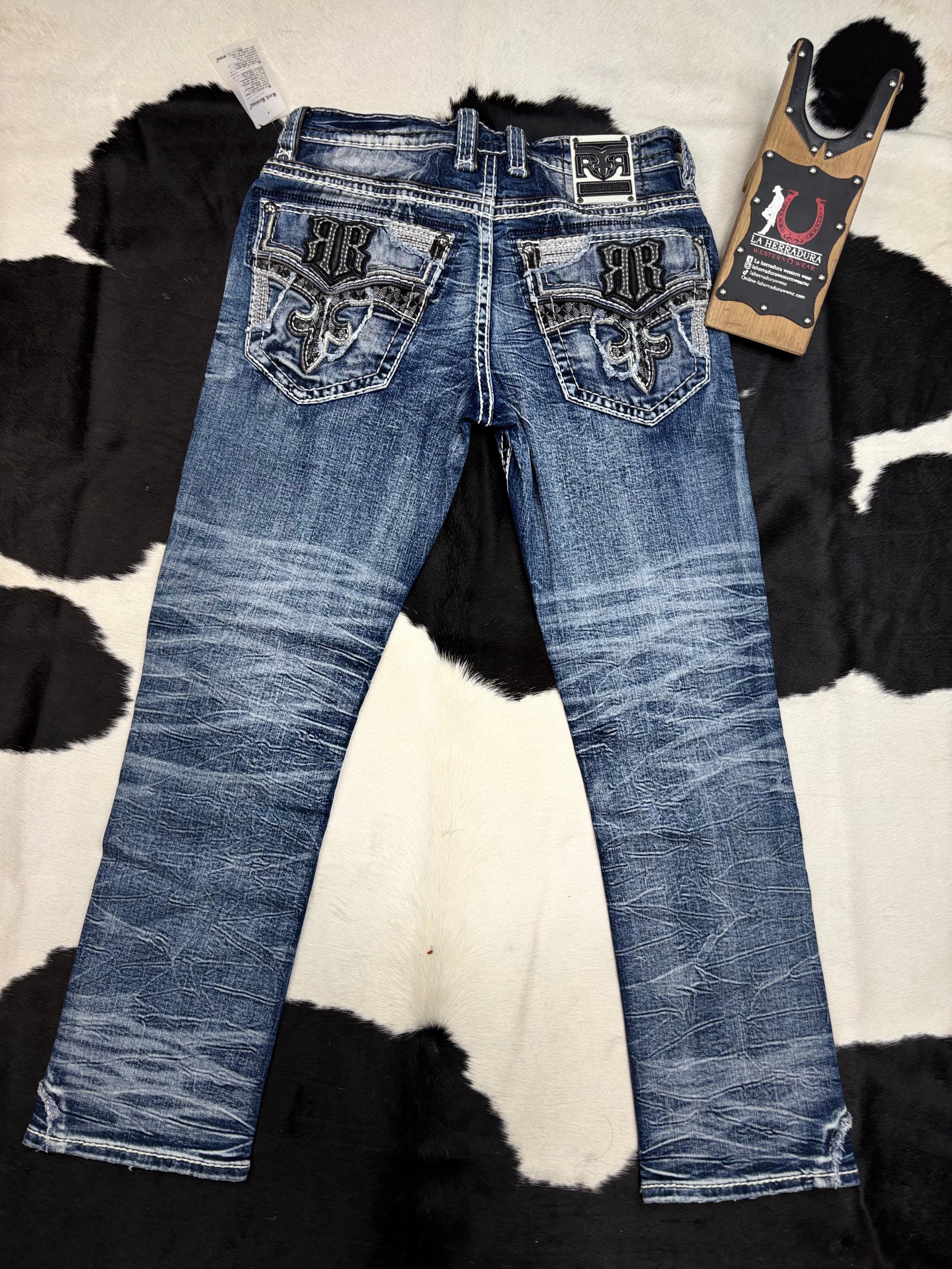 ROCK REVIVAL RICHIE STRAIGHT MENS JEANS