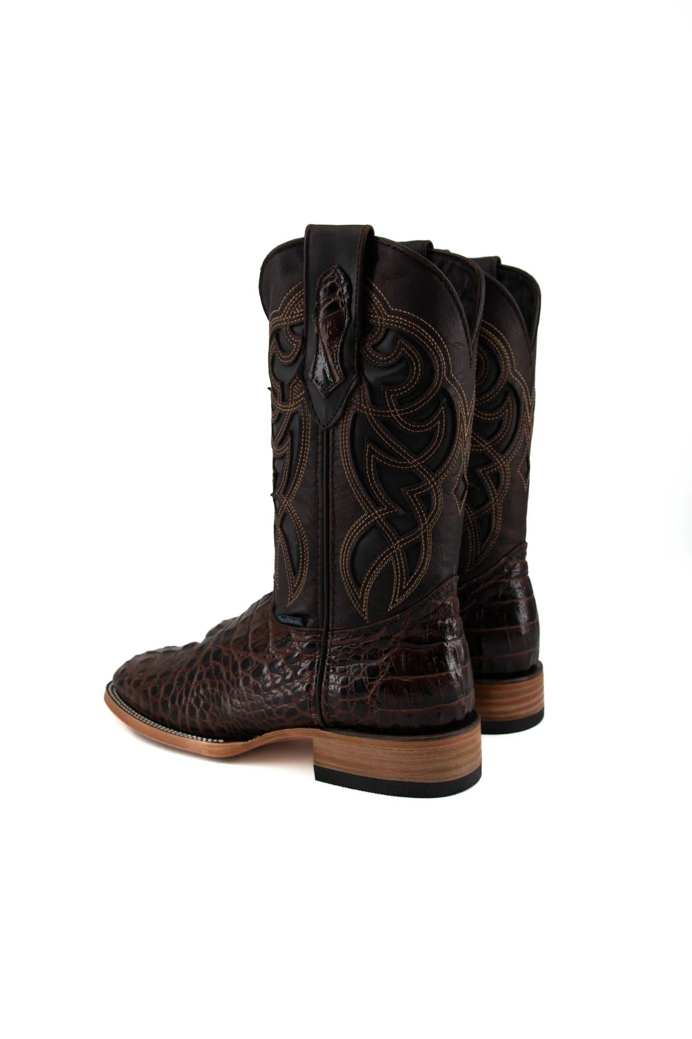 MENS FUSCUS CAIMAN CAFE BOOT SQUARE