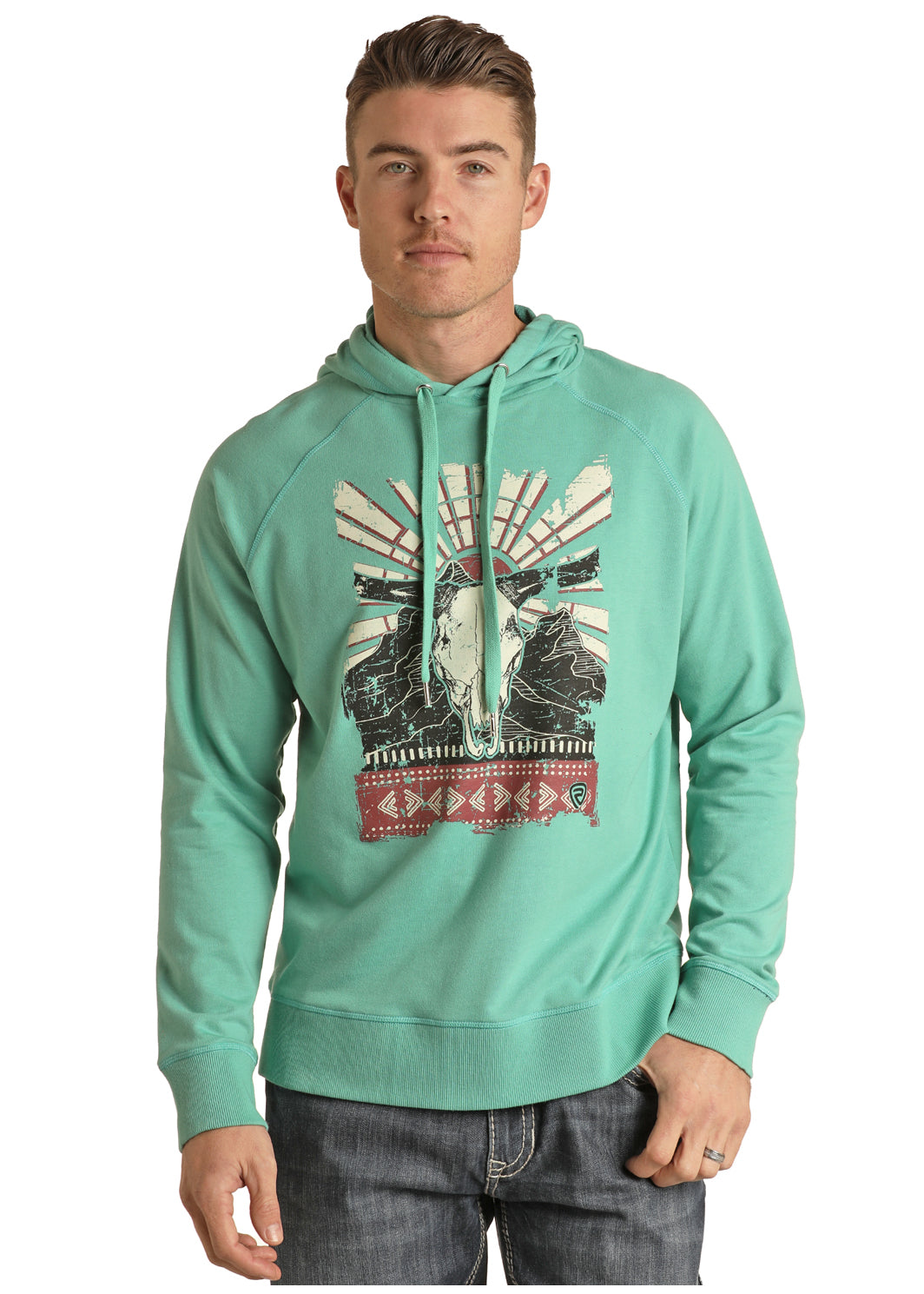 ROCK&ROLL GRAPHIC HOODIE WOMES-RRMT94R05Y