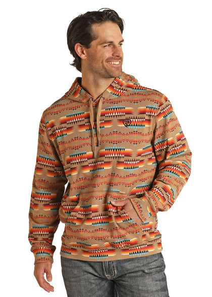 SUDADERA CON CAPUCHA ESTAMPADA DE HOMBRE ROCK&ROLL-RRMT94R11S