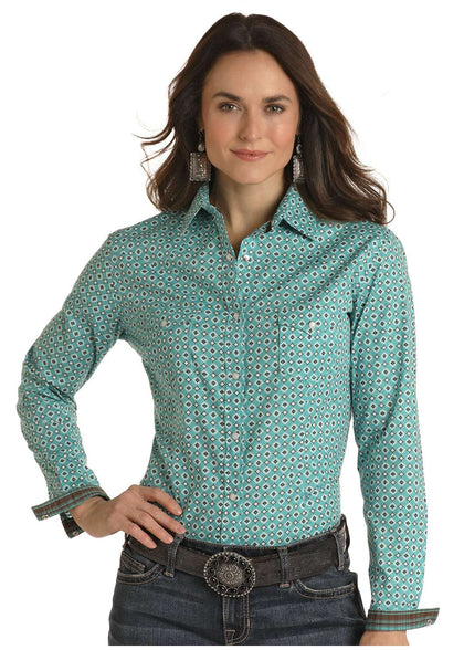 Camisa Panhandle Turquesa RSWSOSRYT4