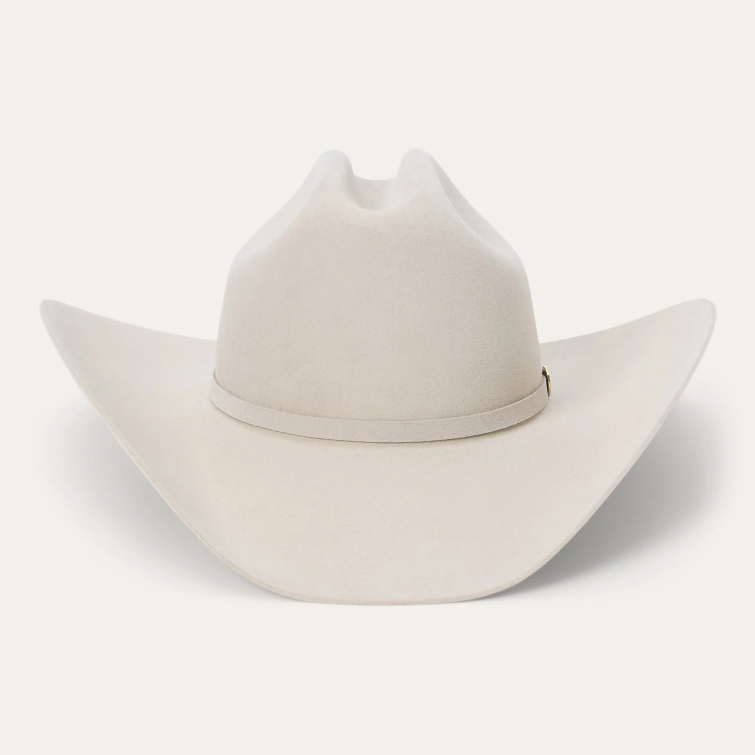 STETSON  100X THE GOLDEN EAGLE SILVERBELLY COPA CHICA PREMIUM FELT HAT