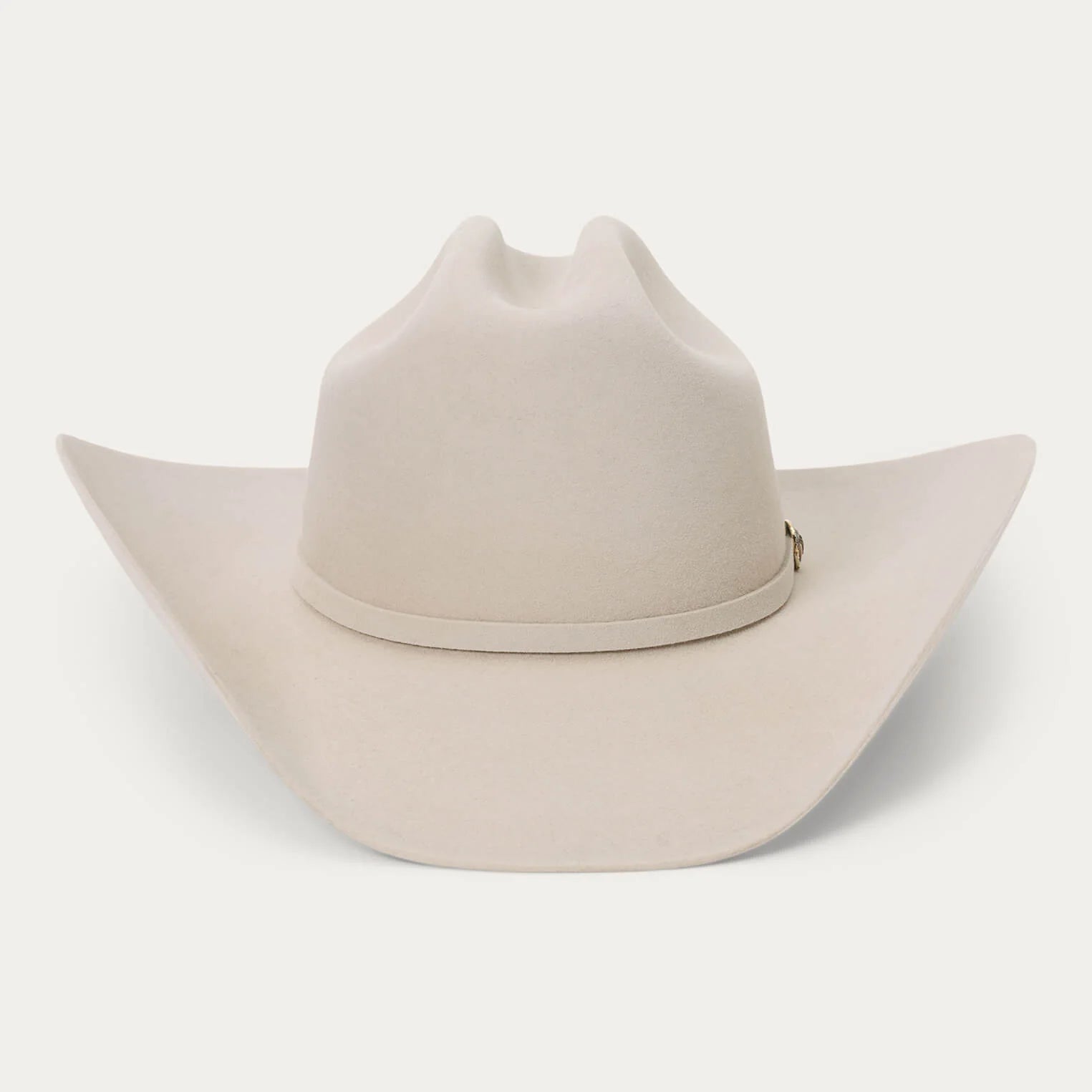 STETSON 10X SHASTA SILVER BELLY