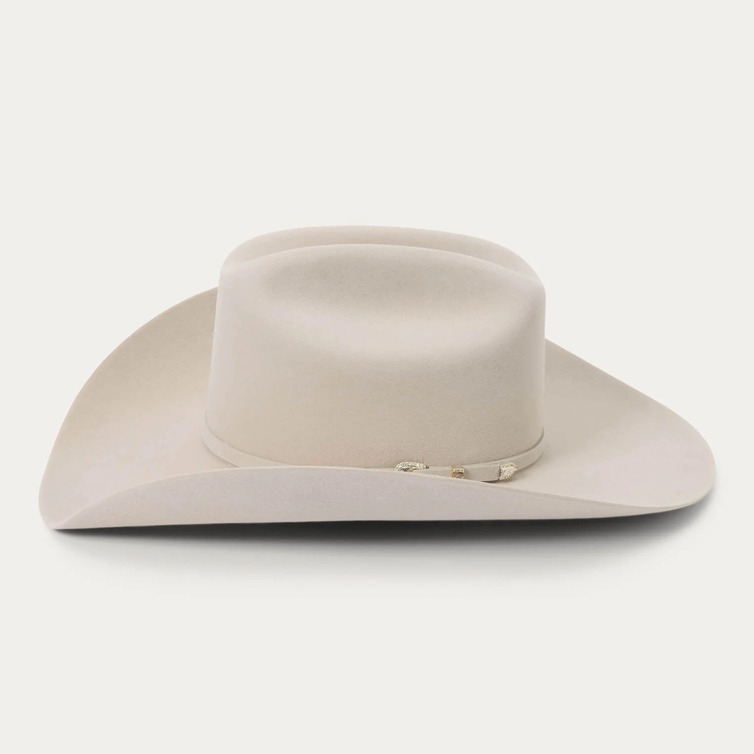 STETSON 10X SHASTA SILVER BELLY