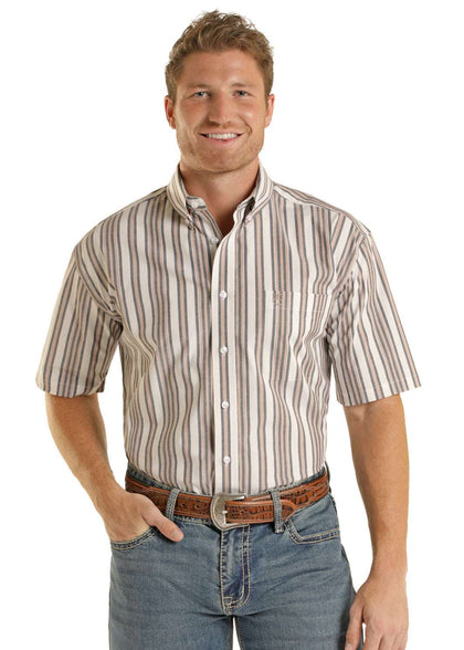 CAMISA MANGA CORTA PANHANDLE HOMBRE CIERRE DE BROCHE MV FIT TAN SMB3S08969