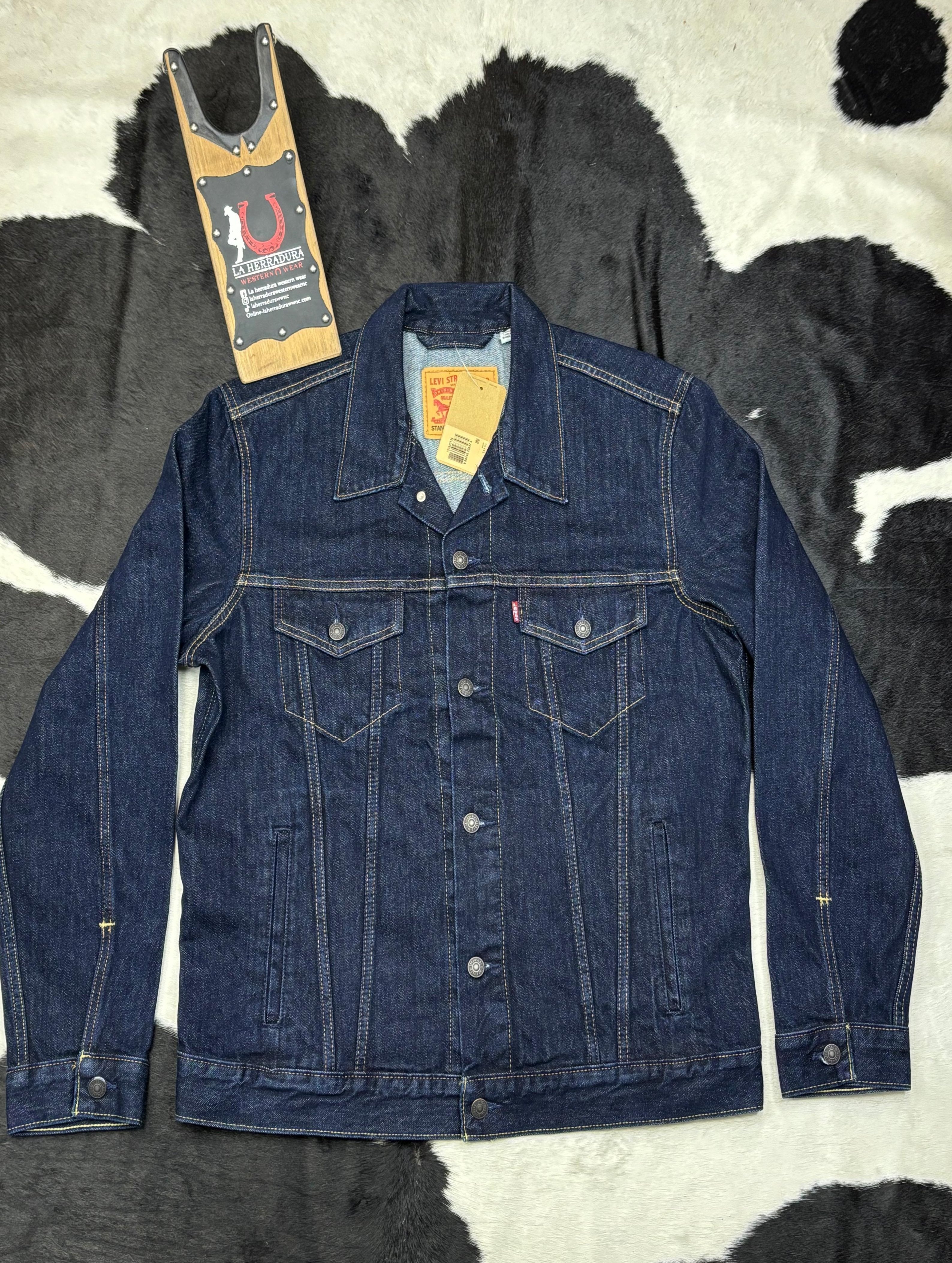 Levi´s Super Dark Blue Trucker Jacket 134