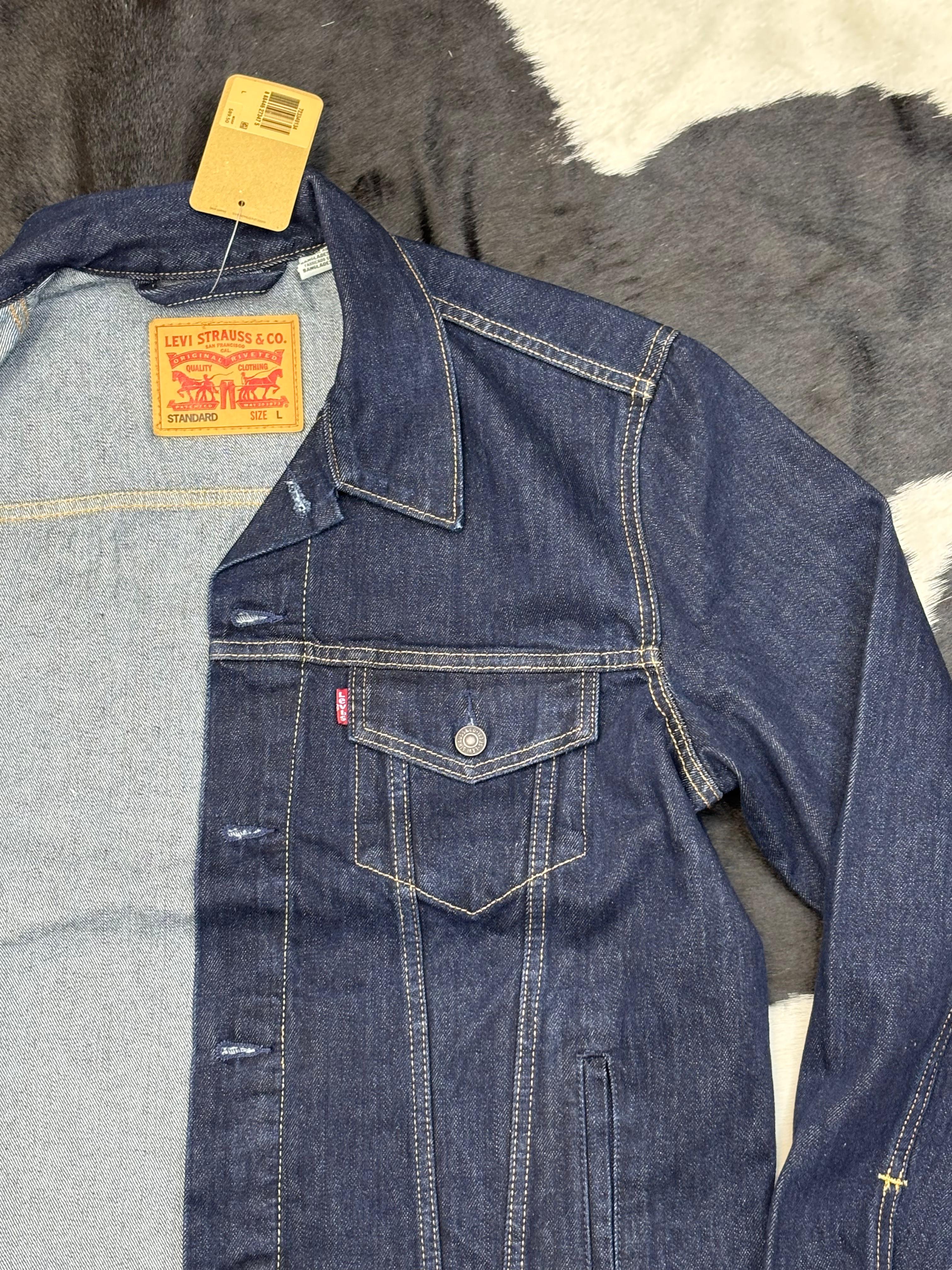 Levi´s Super Dark Blue Trucker Jacket 134