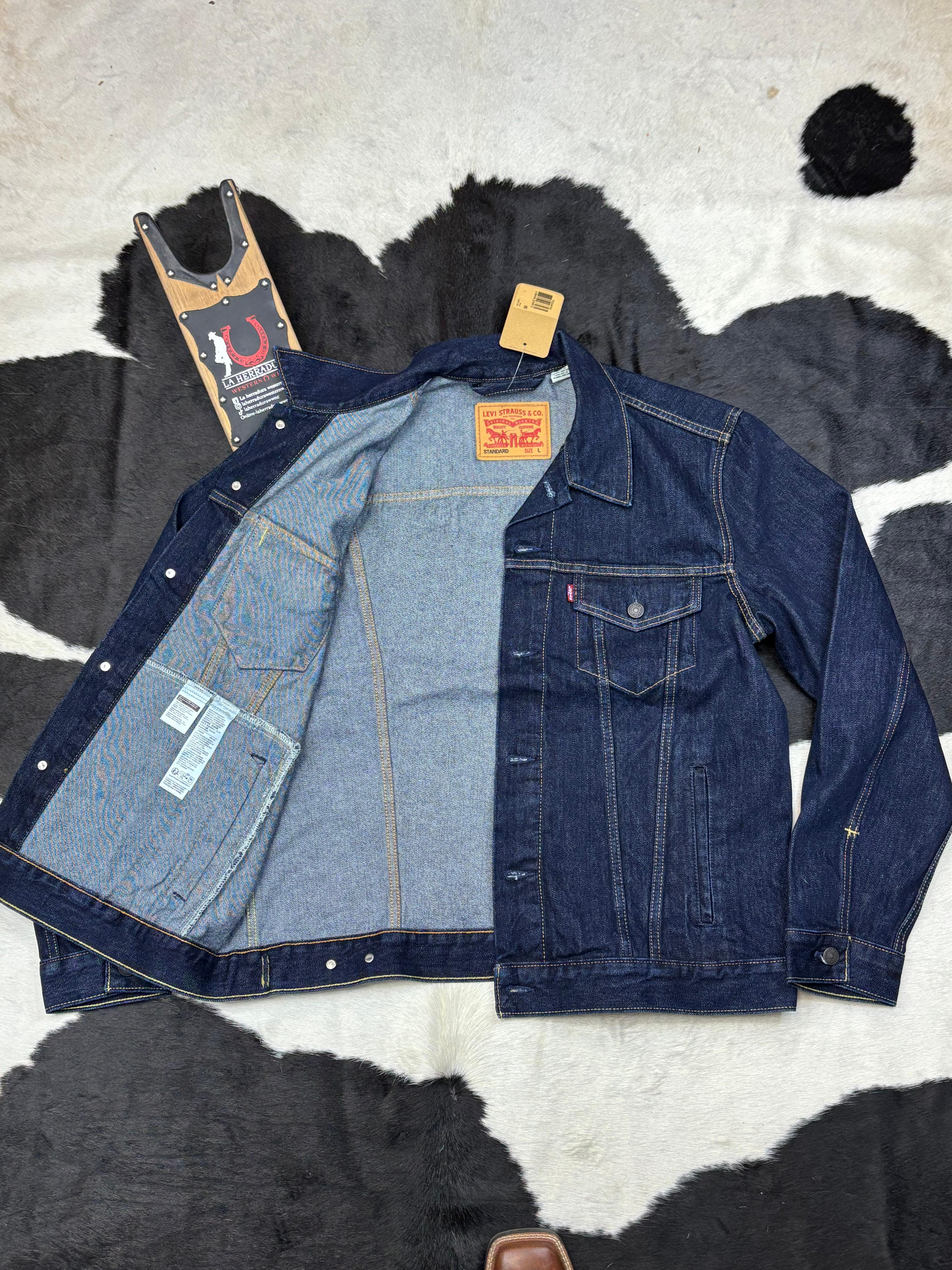 Levi´s Super Dark Blue Trucker Jacket 134