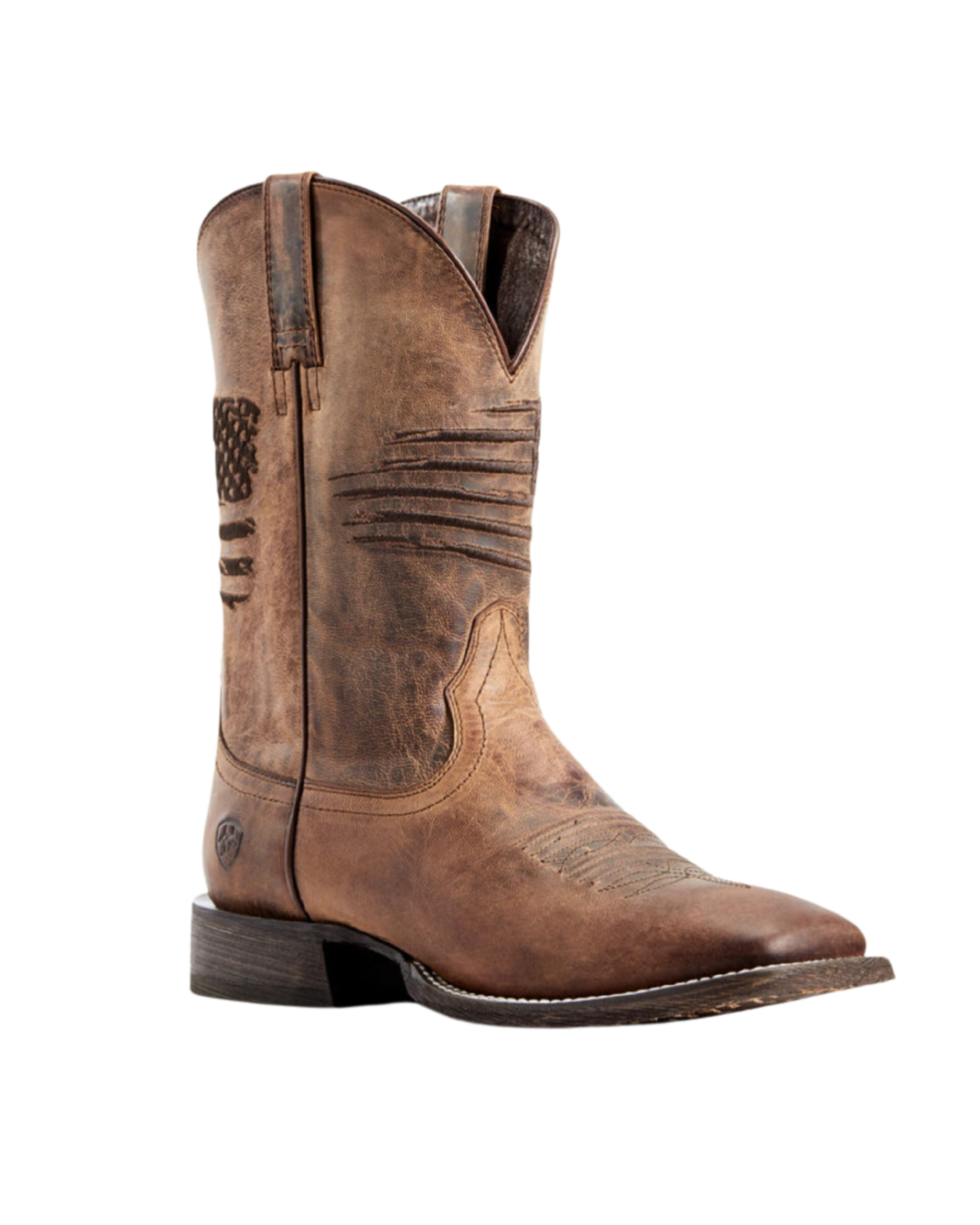 MENS ARIAT CIRCUIT PATRIOT WEATHERED TAN-10029699