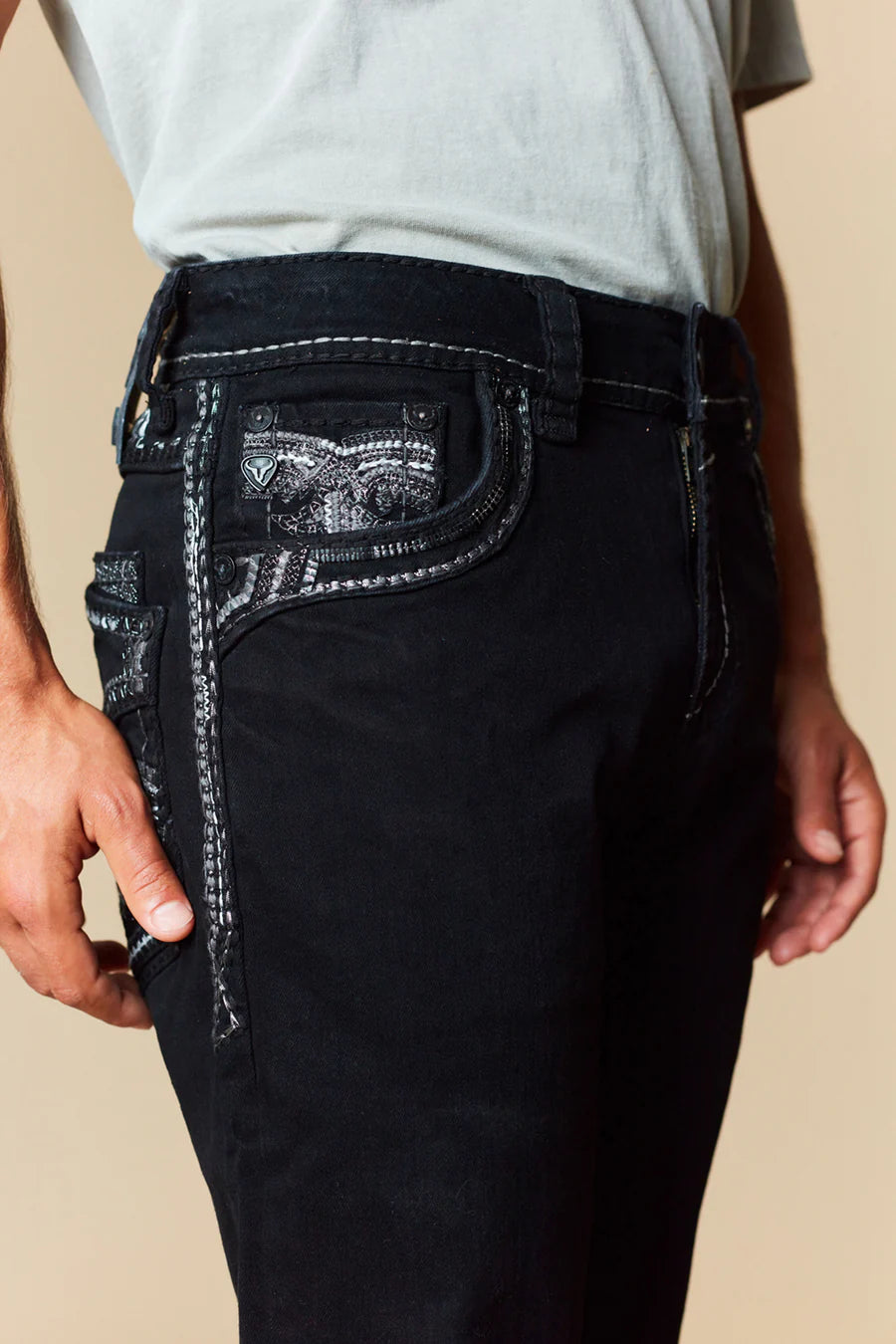 WESTERN BLUE BOY WJ 2360 K STRAIGHT COLOR BLACK