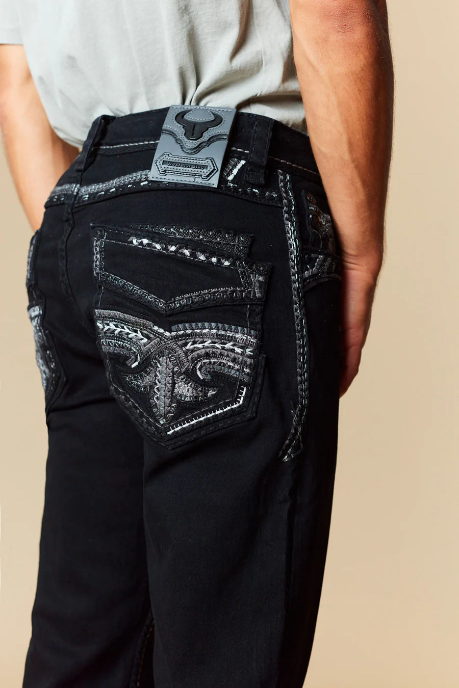 WESTERN BLUE BOY WJ 2360 K STRAIGHT COLOR BLACK