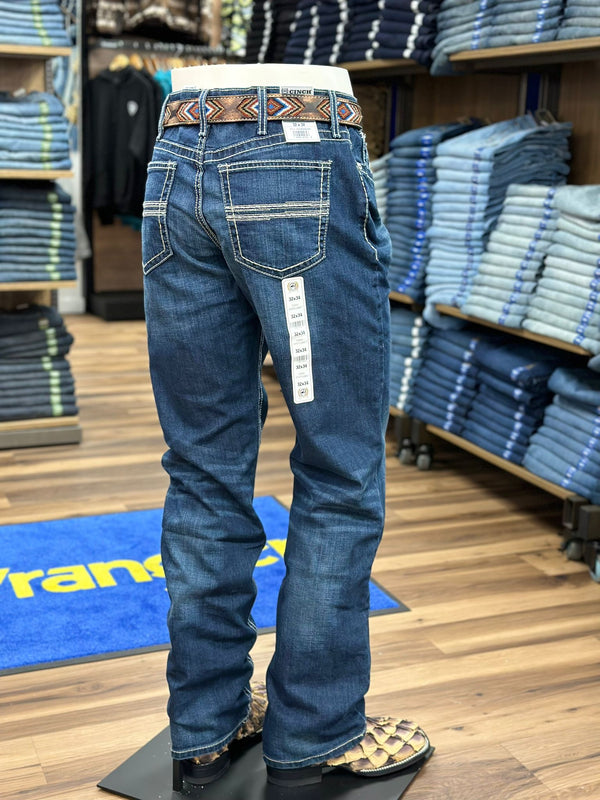 Cinch Men's Carter Relaxed Dark Wash Jeans