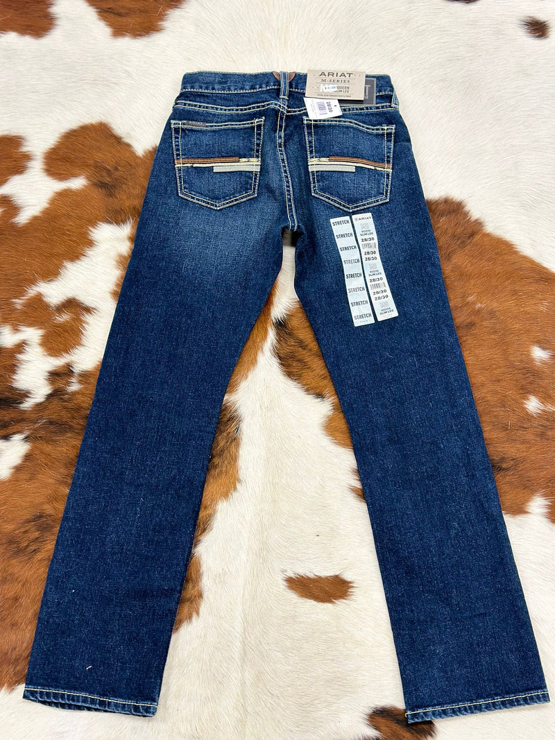 Ariat Jeans para Hombre Drake M8 Ajuste Moderno Pierna Entallada