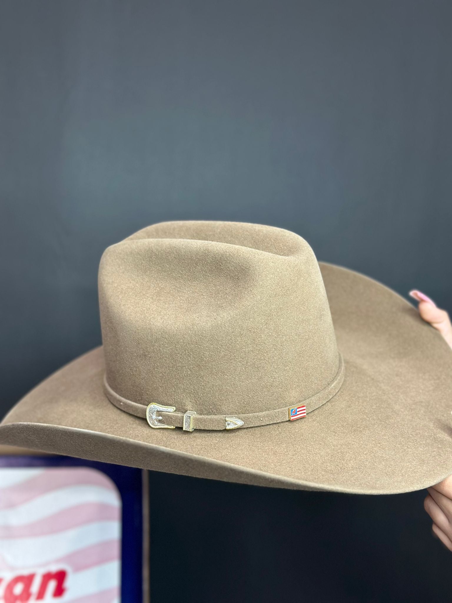 10X American Felt Hat Tuscan