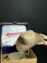 10X American Felt Hat Tuscan / Pecan