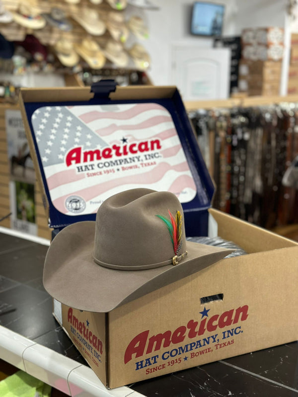 1000X American Felt Hat Pecan