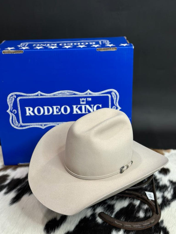 COWBOY HAT RODEO KING 60X SILVER BELLY