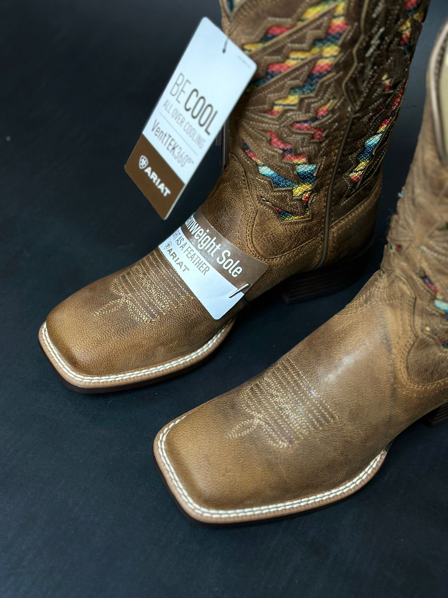 BOTAS LOS ALTOS PARA MUJER AVESTRUZ MOCHA ESTILO RODELO